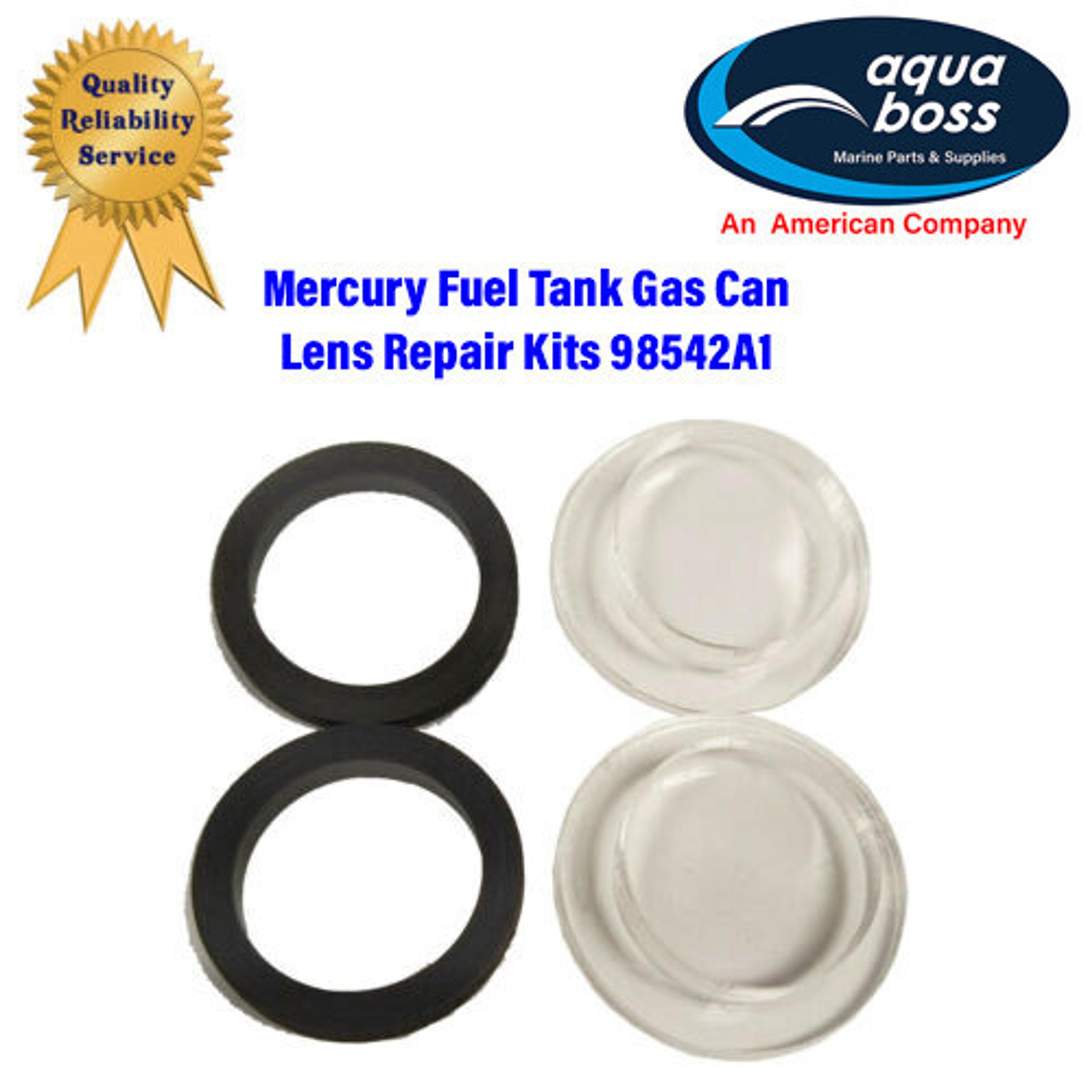 Mercury Boat Fuel Gas Can Level Display Gauge Kits 98542A1 3 Sizes Included.
