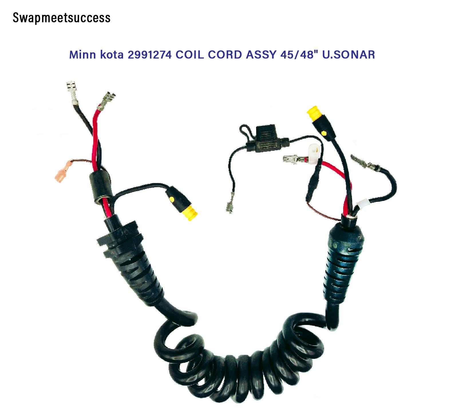 2991274 Minn kota Coli Cord Assembly 45/48" U.SONAR
