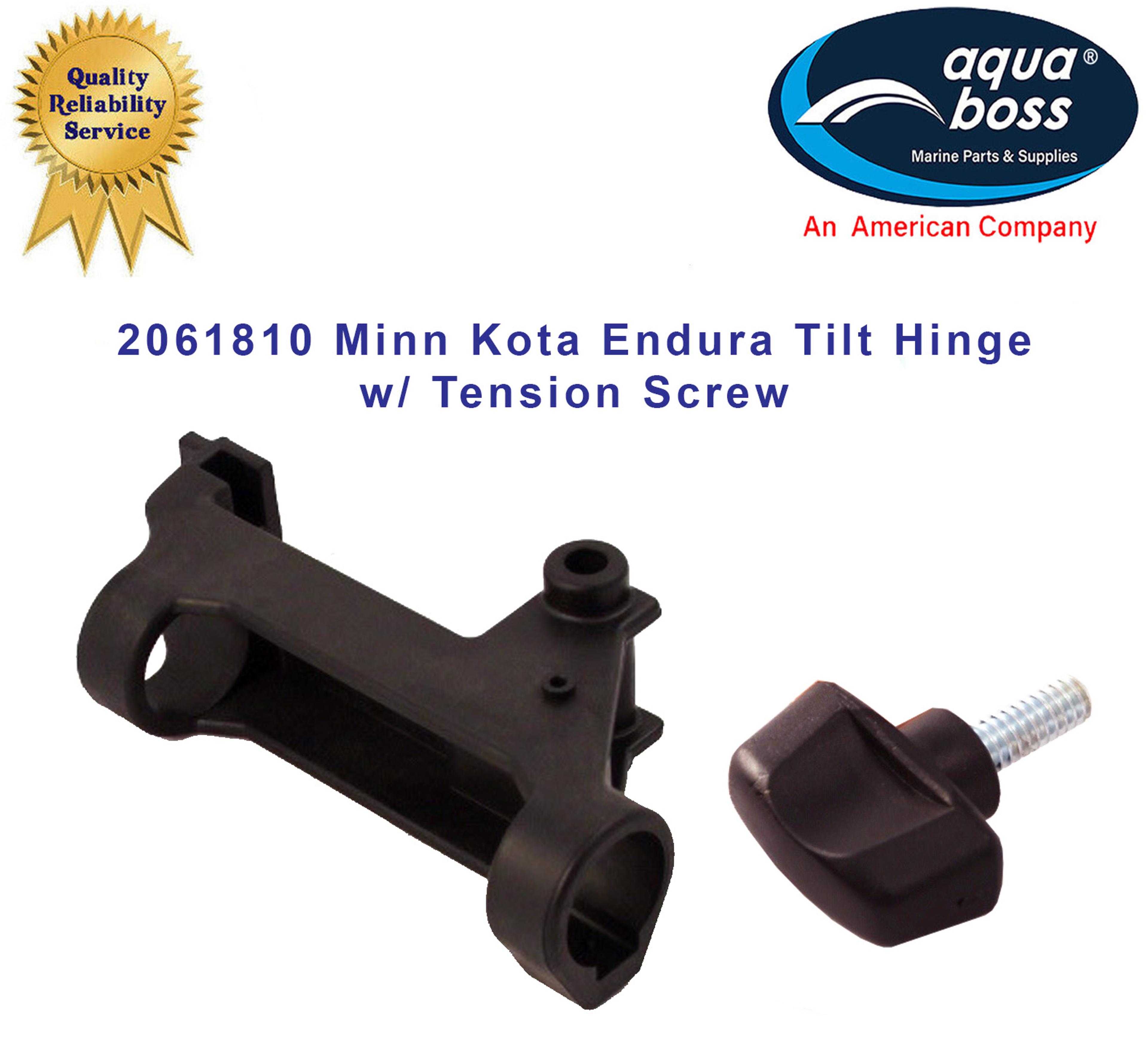 Minn Kota 2061810 Tilt Hinge Endura with Tension Screw Trolling Motor