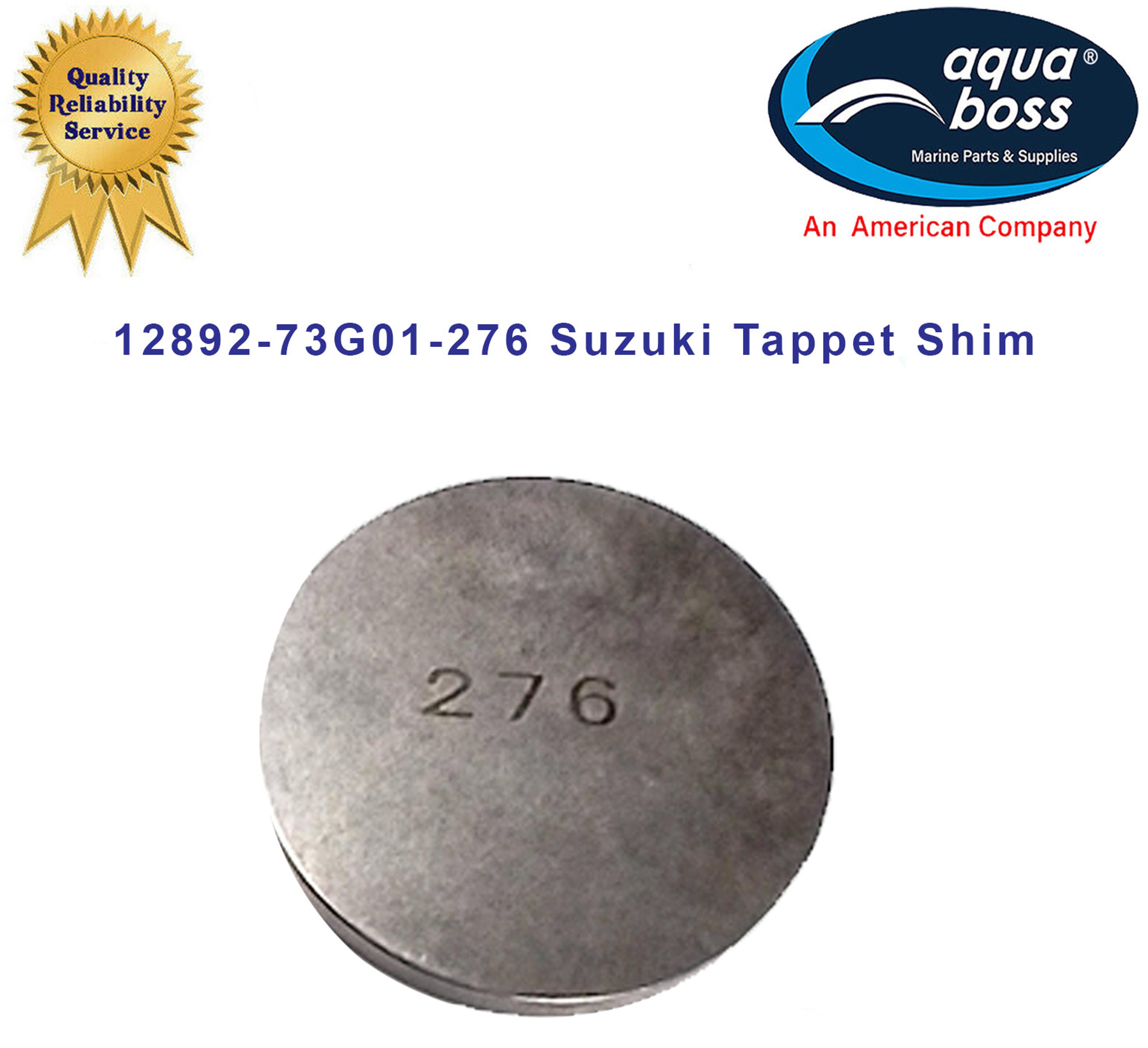 12892-73G01-276 Suzuki Tappet Shim