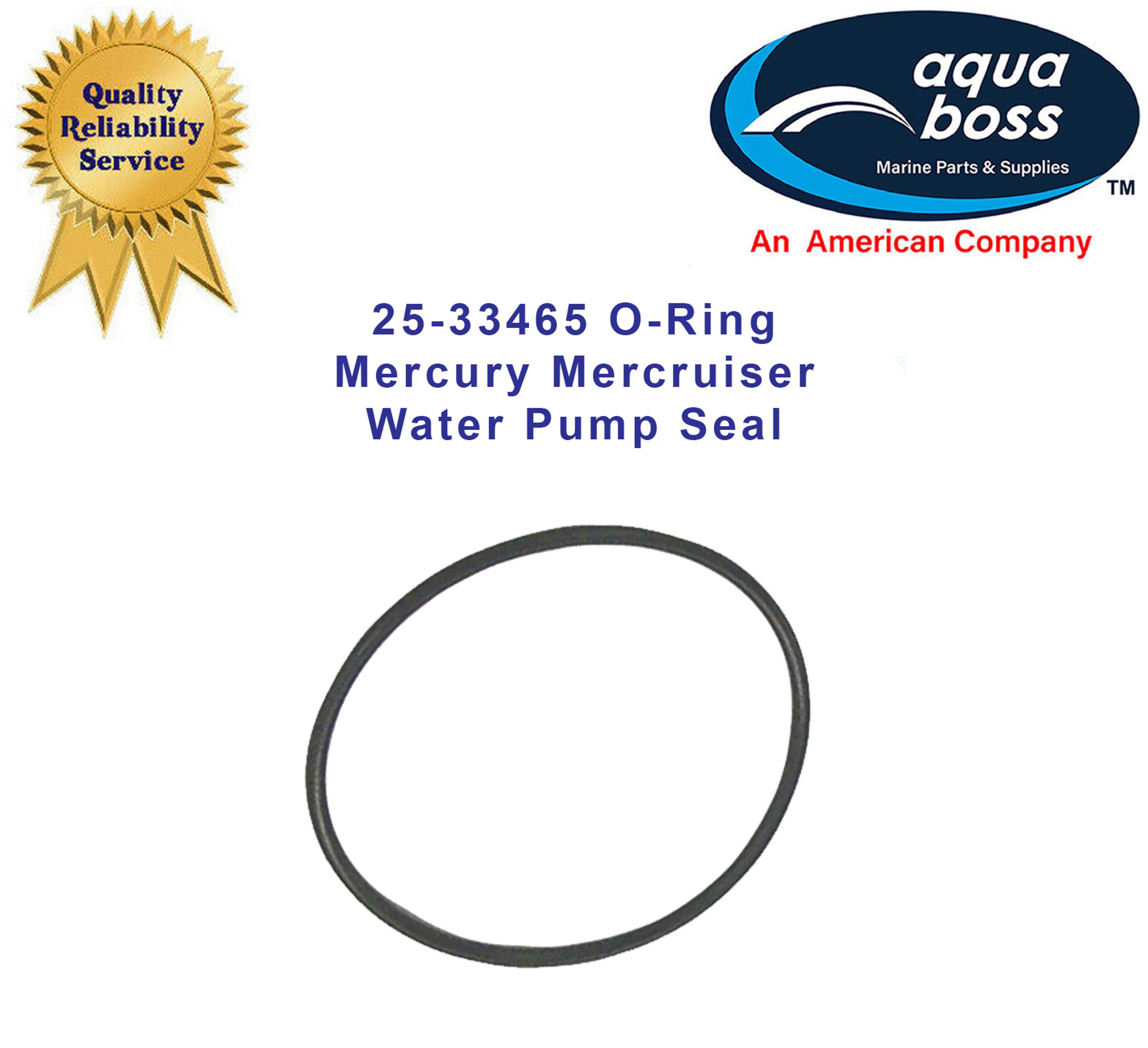 25-33465 O-Ring Water Pump Seal Mercury Mercruiser