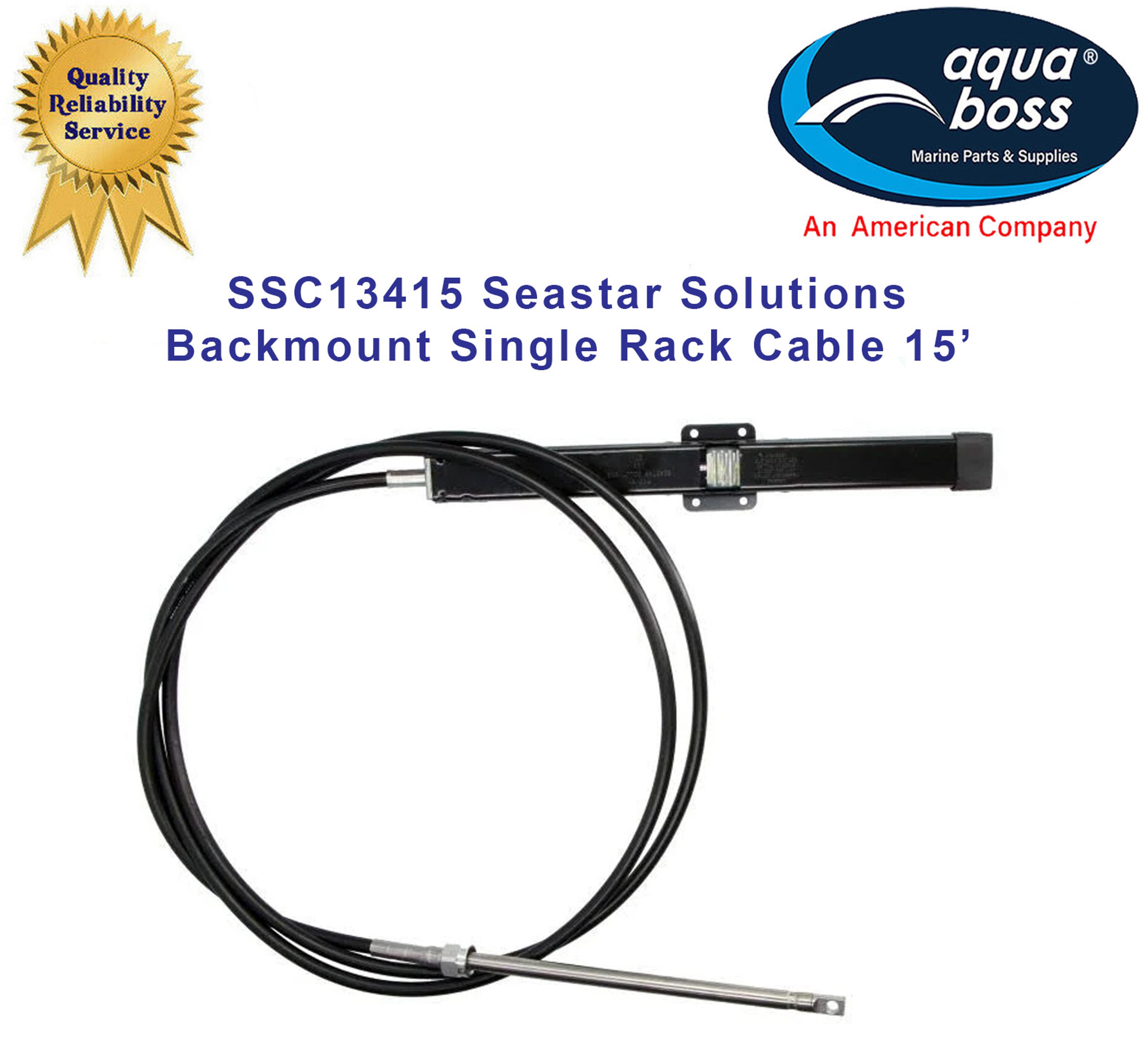 SSC13415 Seastar Solutions Backmount Single Rack Cable 15’