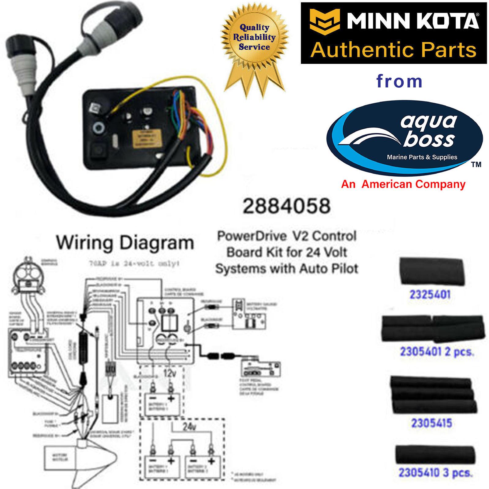2884058 Minn Kota Control Board for PowerDrive V2 with Auto Pilot 24 volt