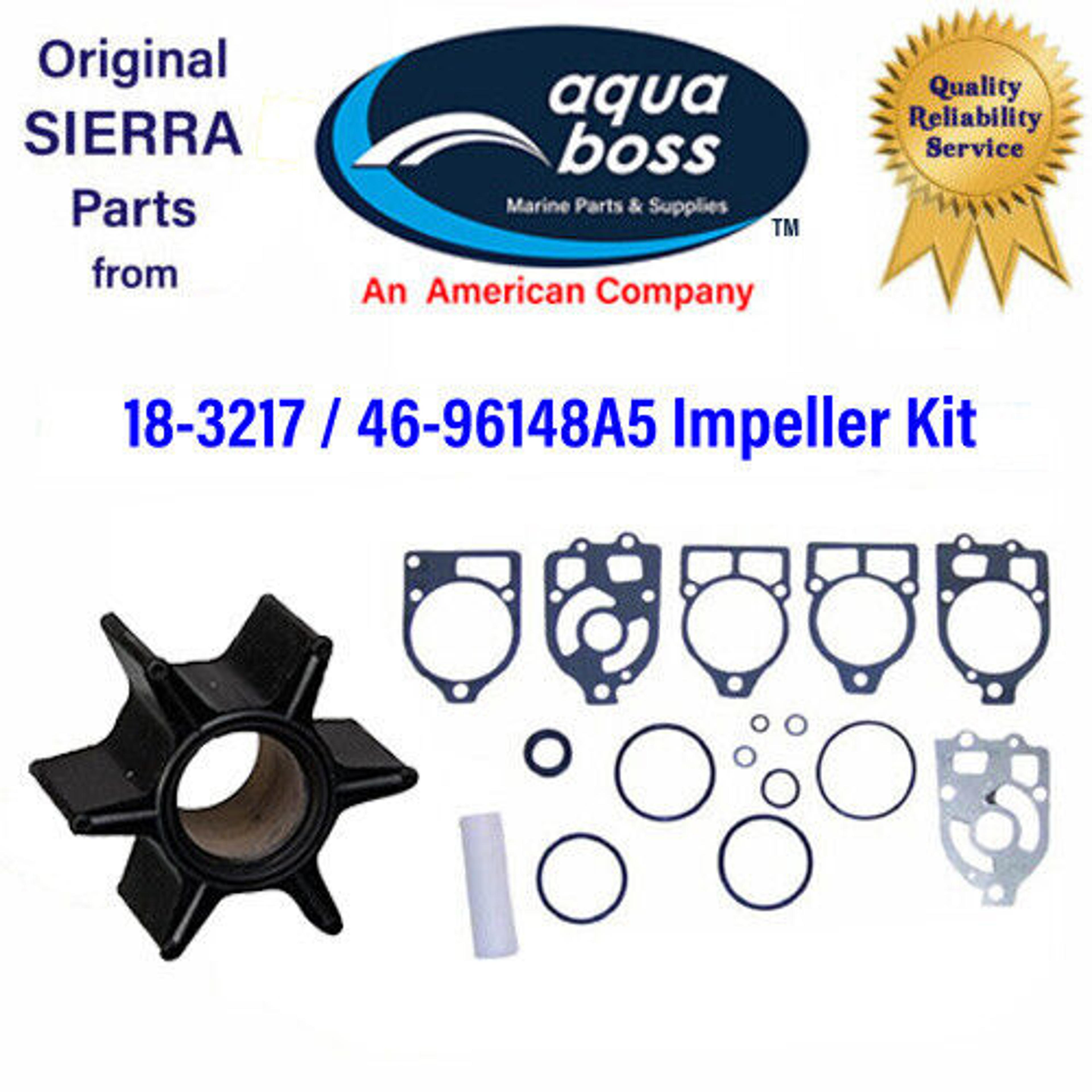 Sierra 18-3217 Impeller Repair kit XR-4 & XR-6 or 46-96148A5 Mercury