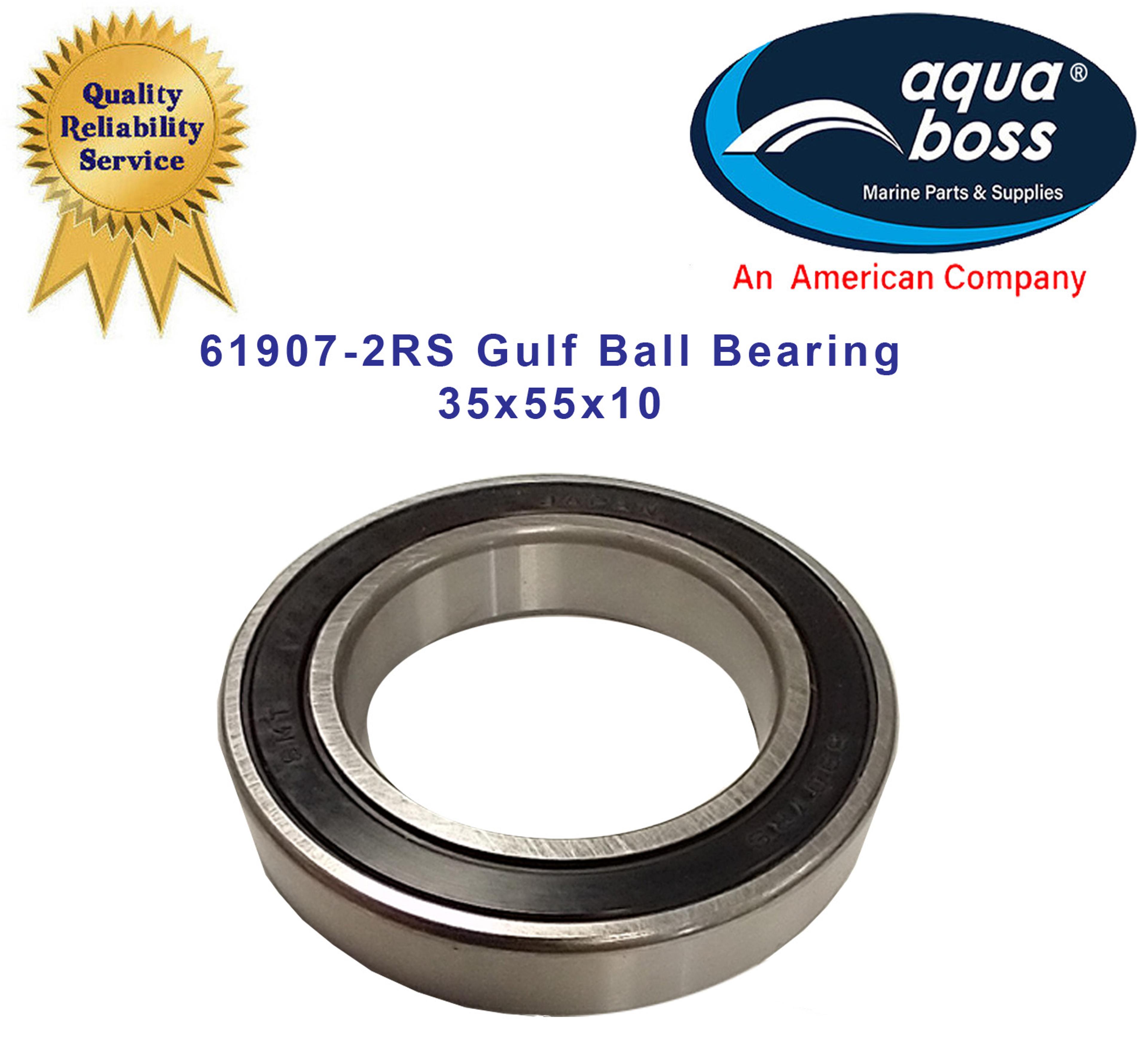 61907-2RS Gulf Ball Bearing 35x55x10