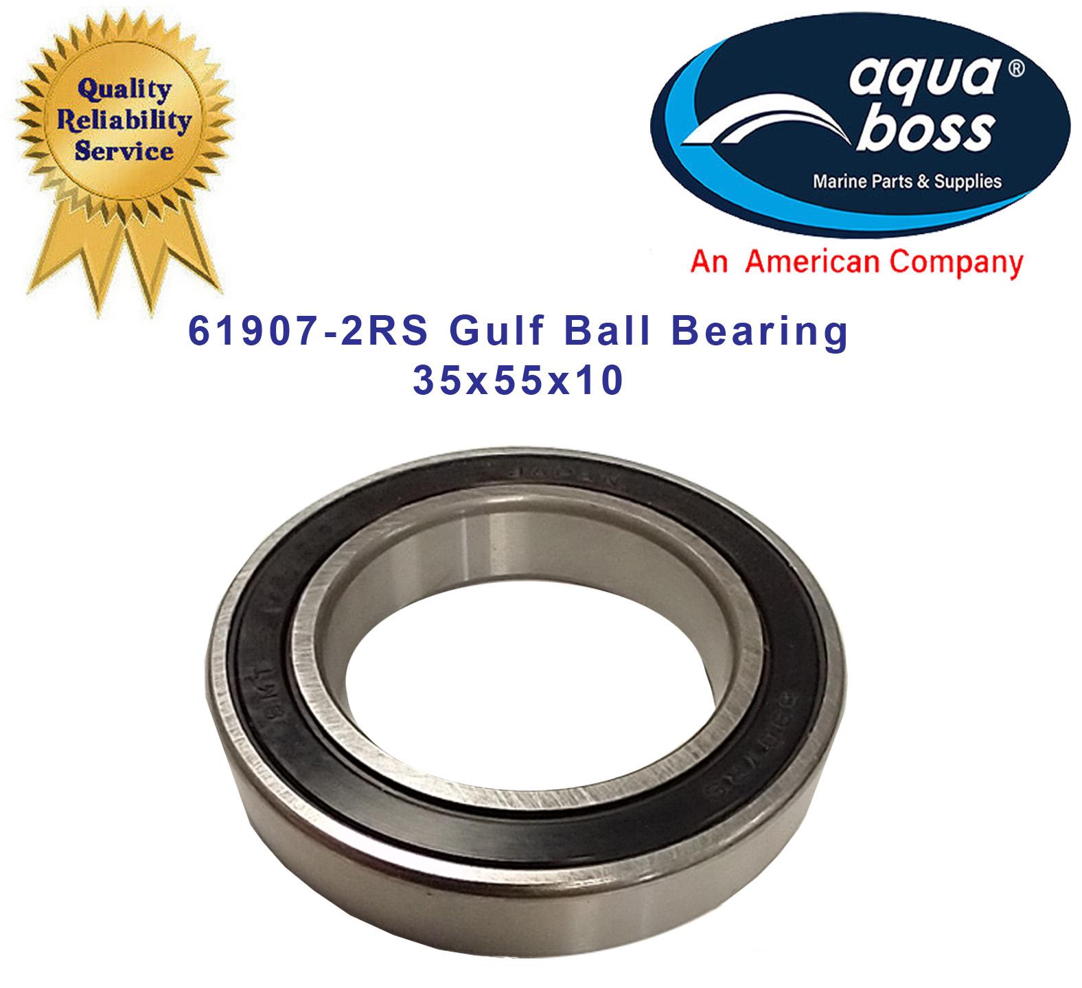 61907-2RS Gulf Ball Bearing 35x55x10