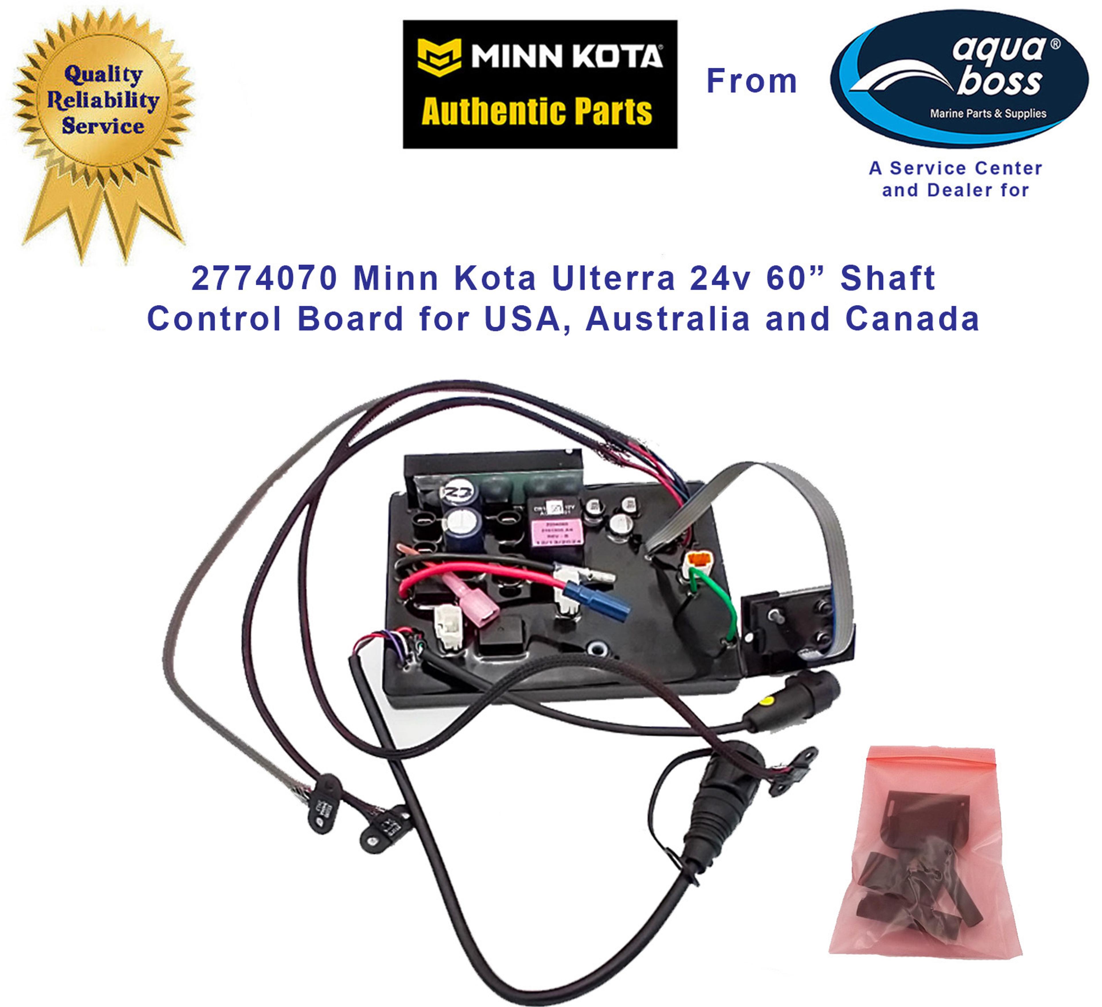 2774070 Minn Kota Ulterra Control board 24 Volt 60" Shaft