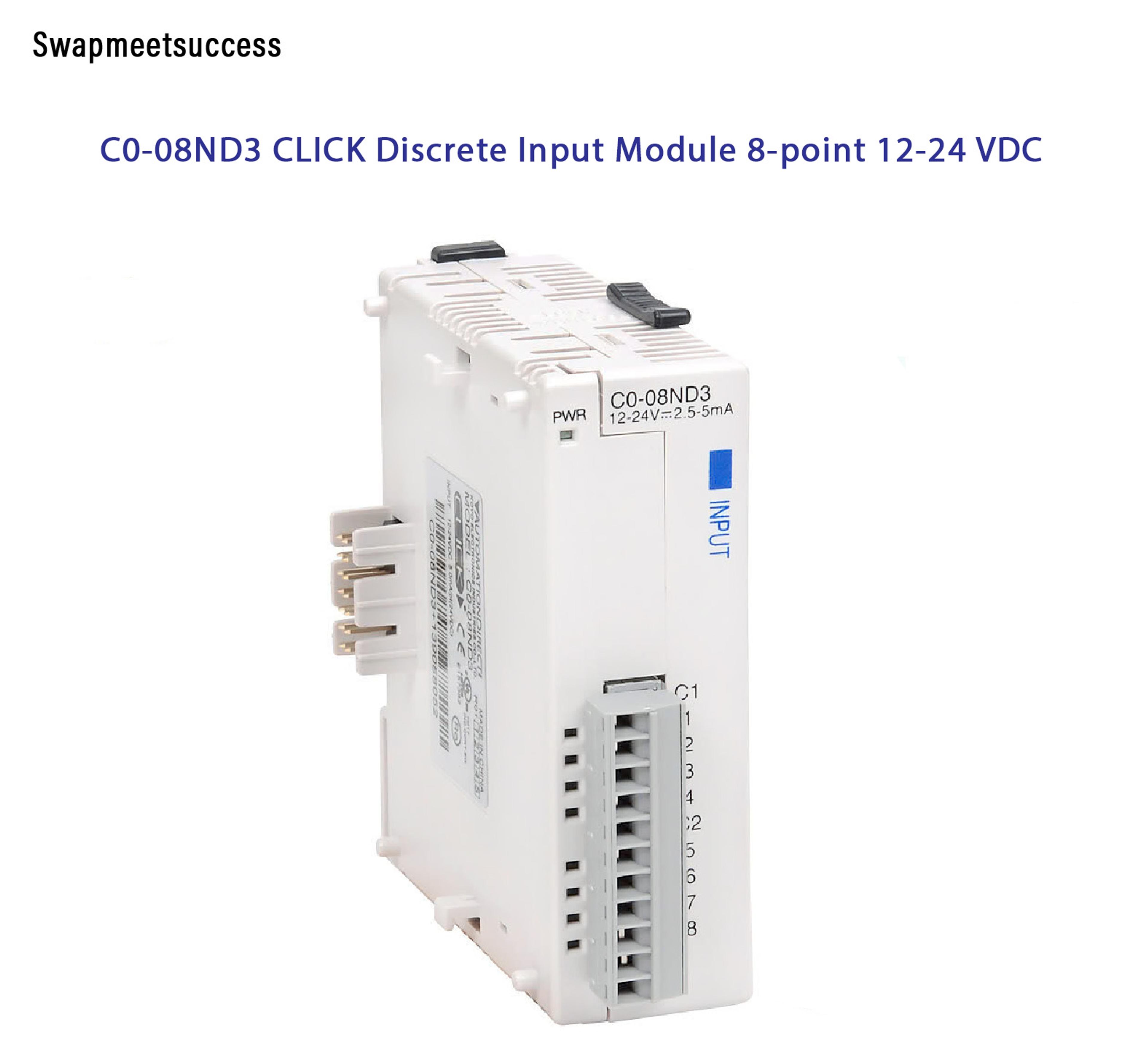 C0-08ND3 CLICK Discrete Input Module 8-point 12-24 VDC sinking/sourcing