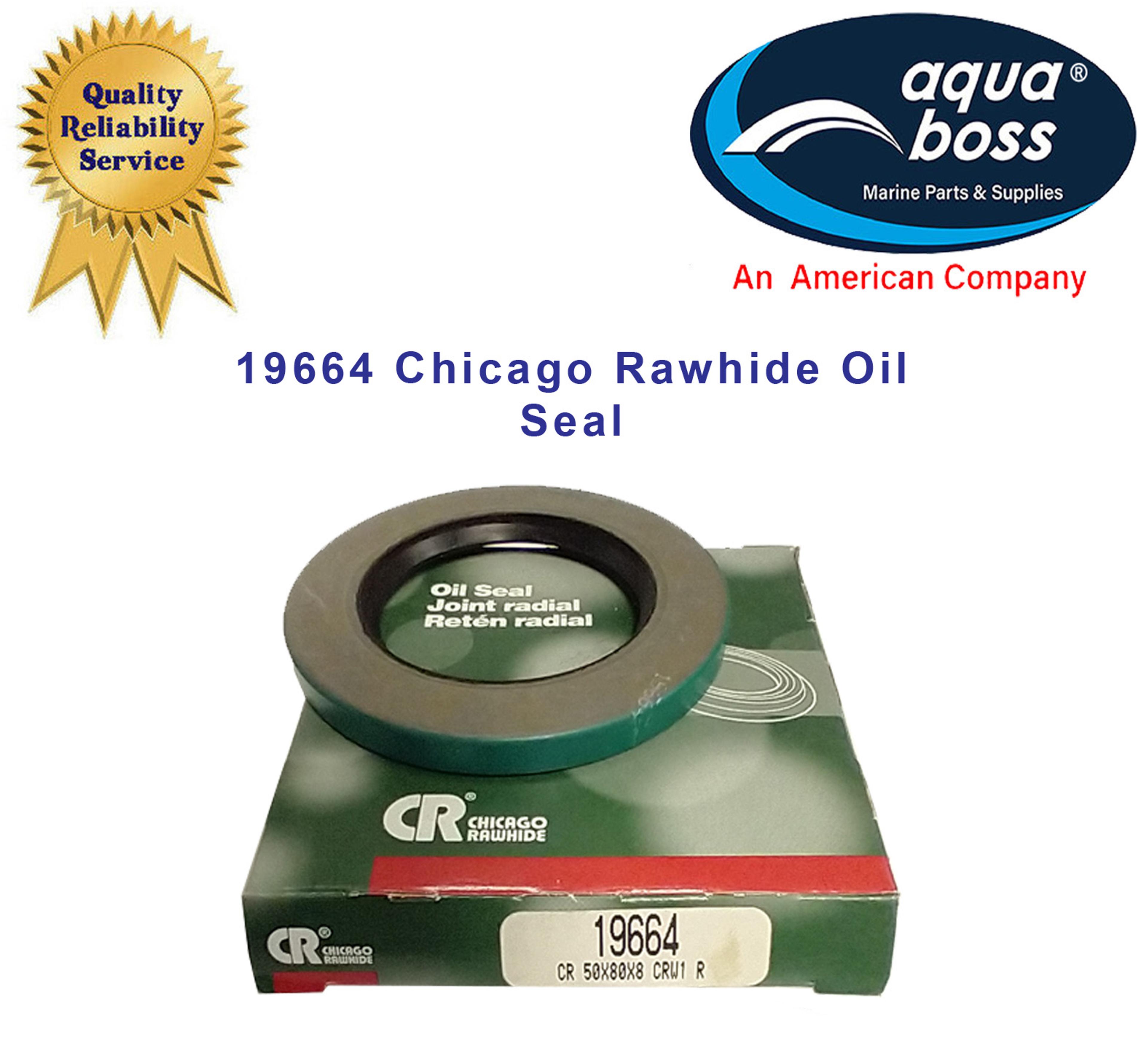 19664 CR Chicago Rawhide Oil Seal