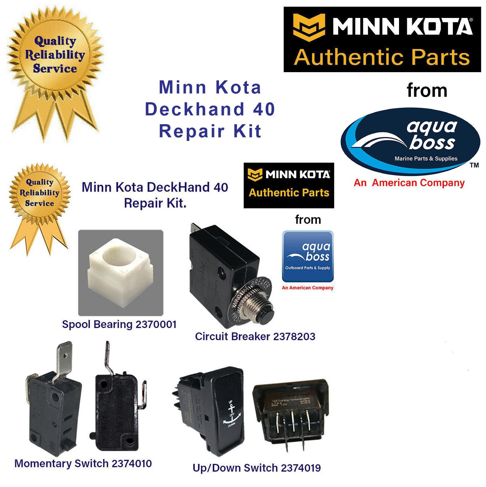 Minn Kota 2378203 2374019 2374010 2370001 Deckhand 40 Electric Anchor Repair Kit