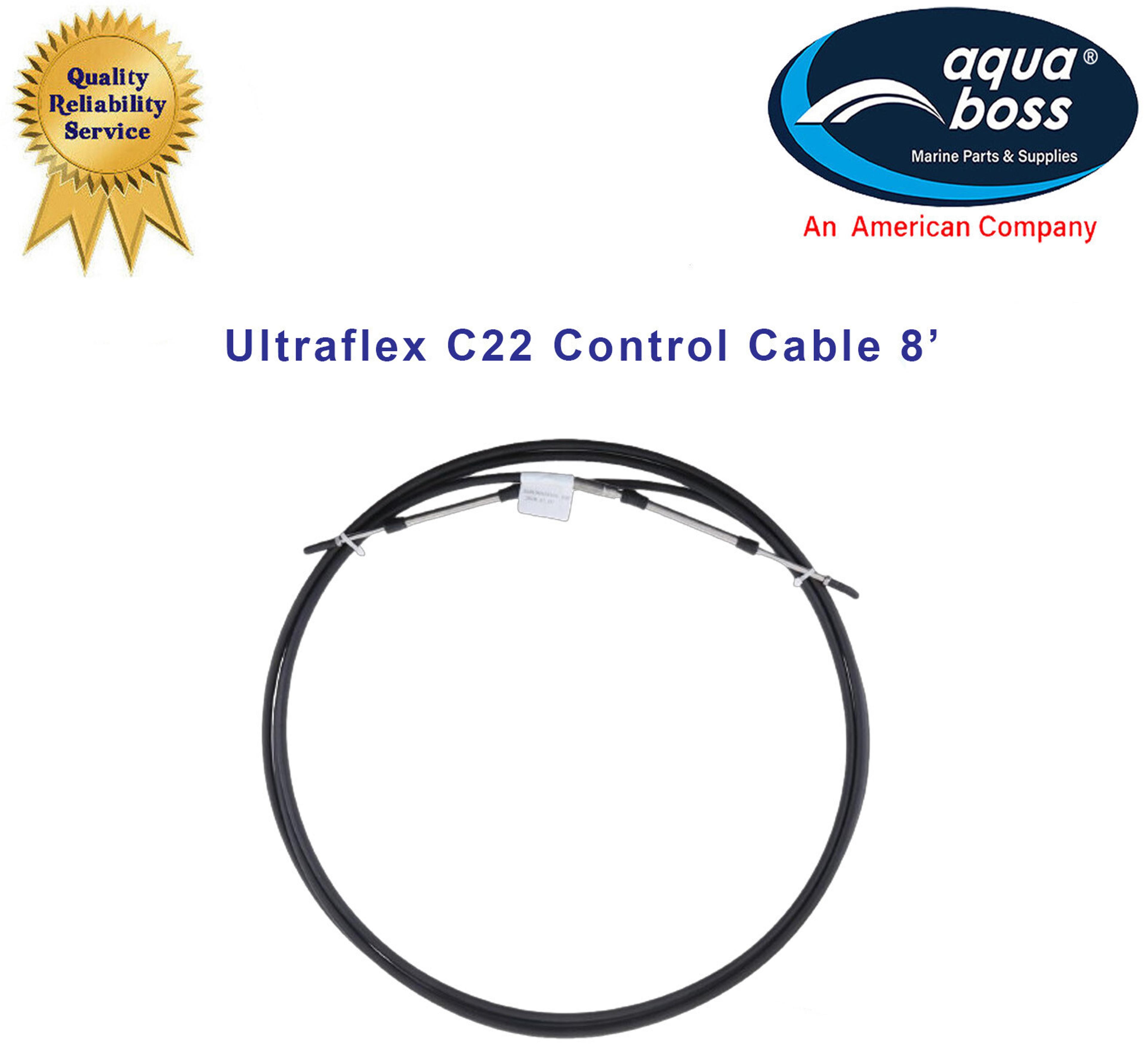 Ultraflex C22X08 Control Cable 8’