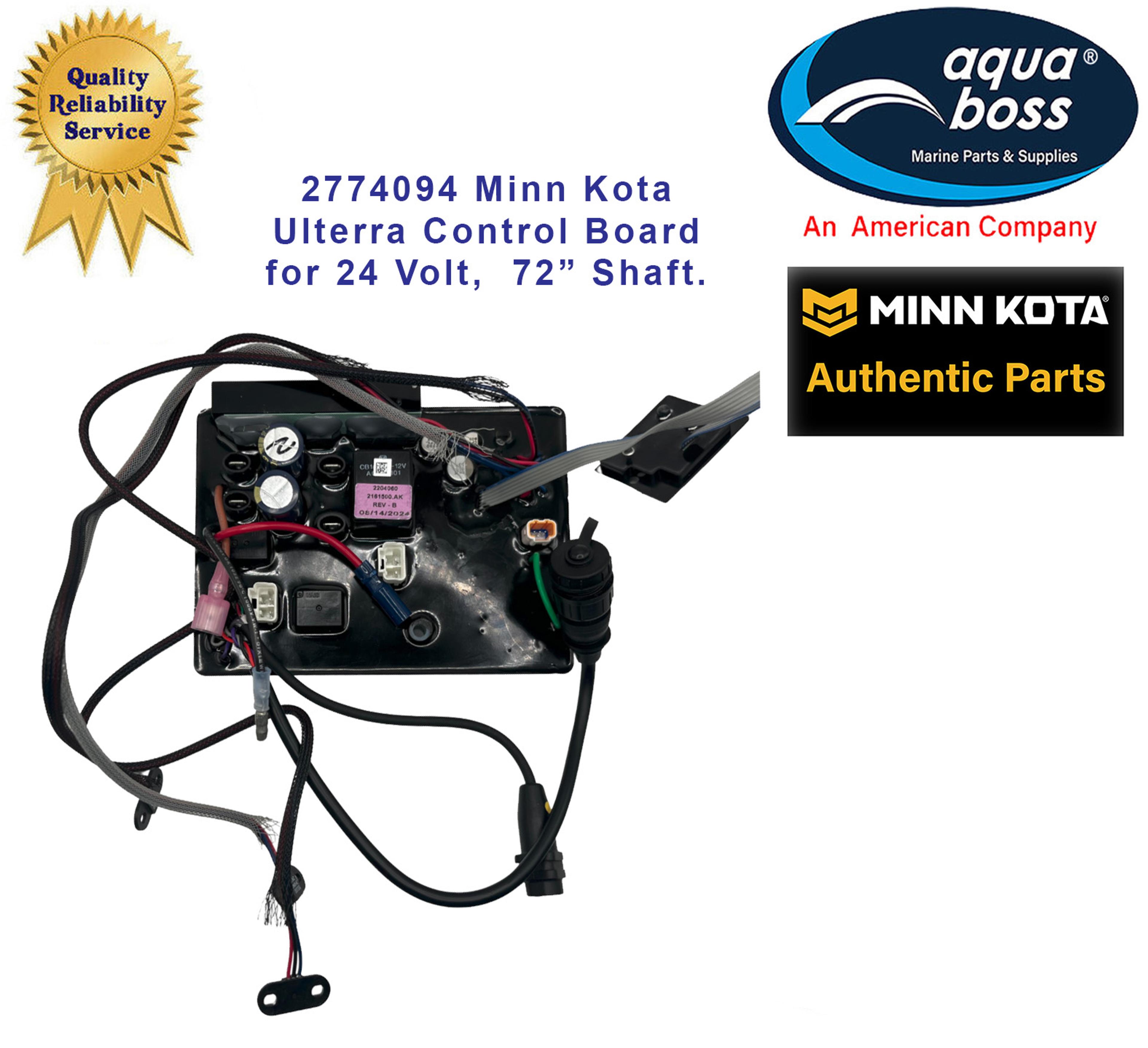 Ulterra 2774094 Control Board Minn Kota 24 volt 80 lb 72" Shaft 2015-Current