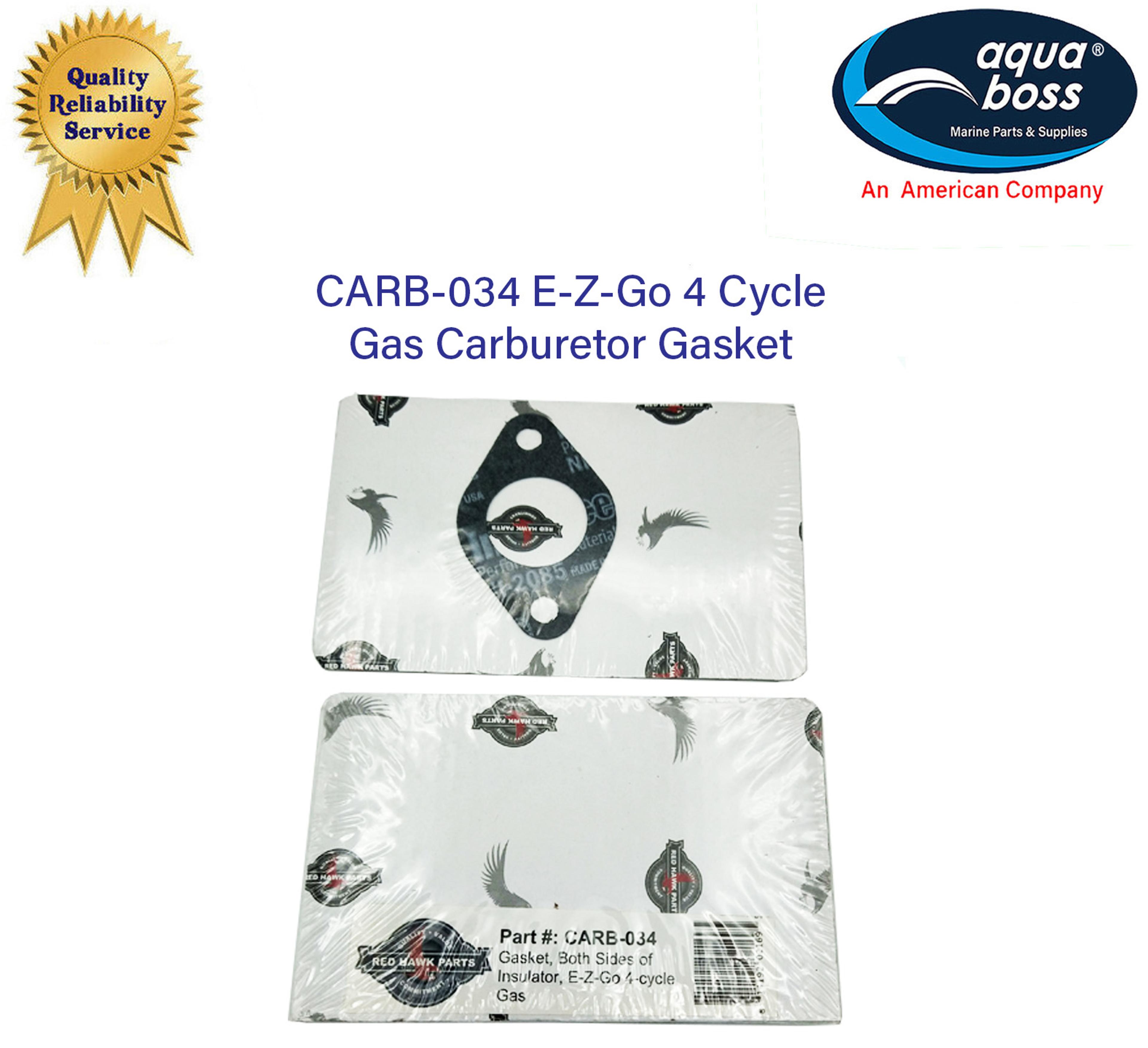 CARB-034 E-Z-Go 4 Cycle Gas Carburetor Gasket