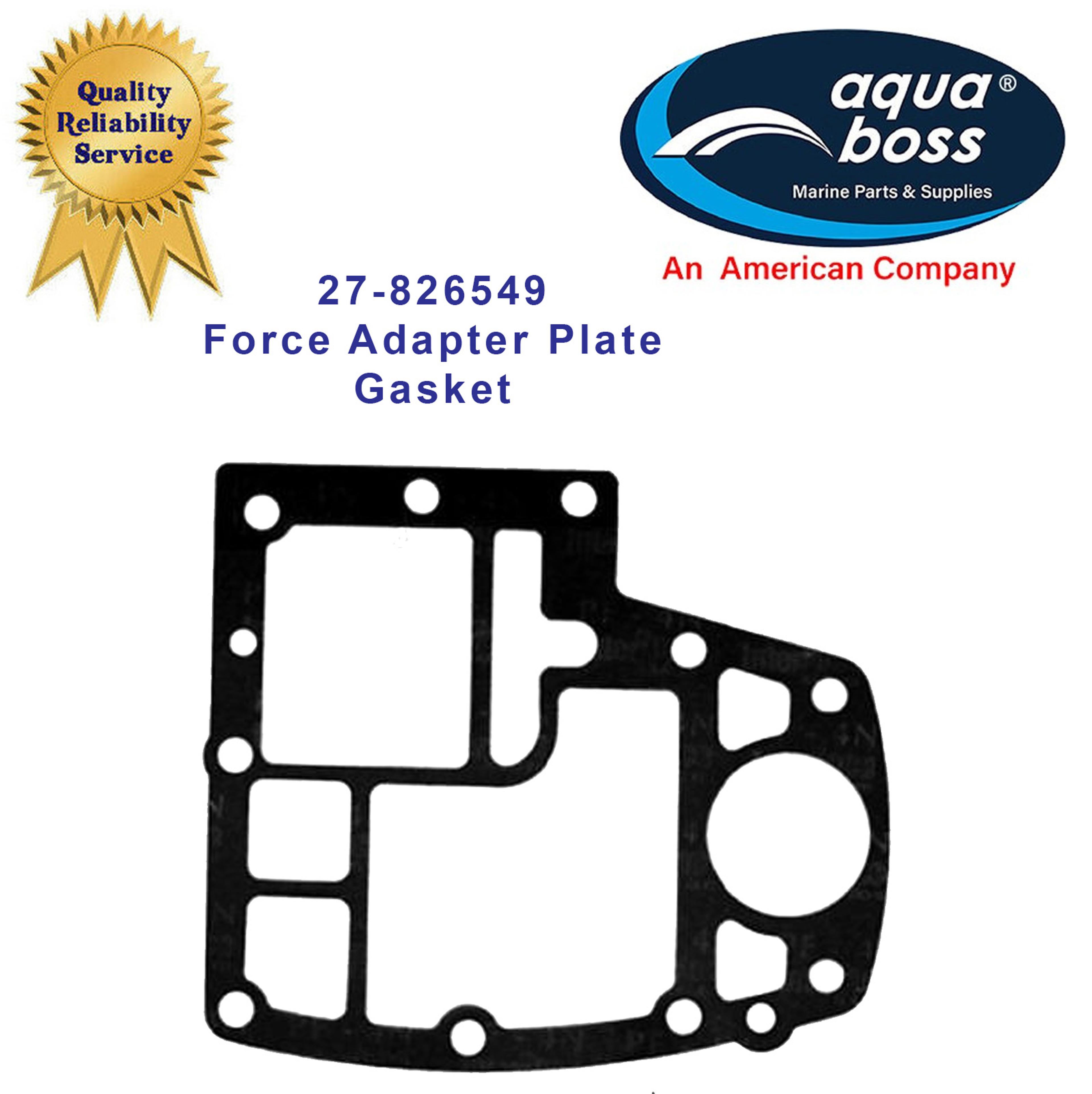 27-826549 Adapter Plate Gasket Force