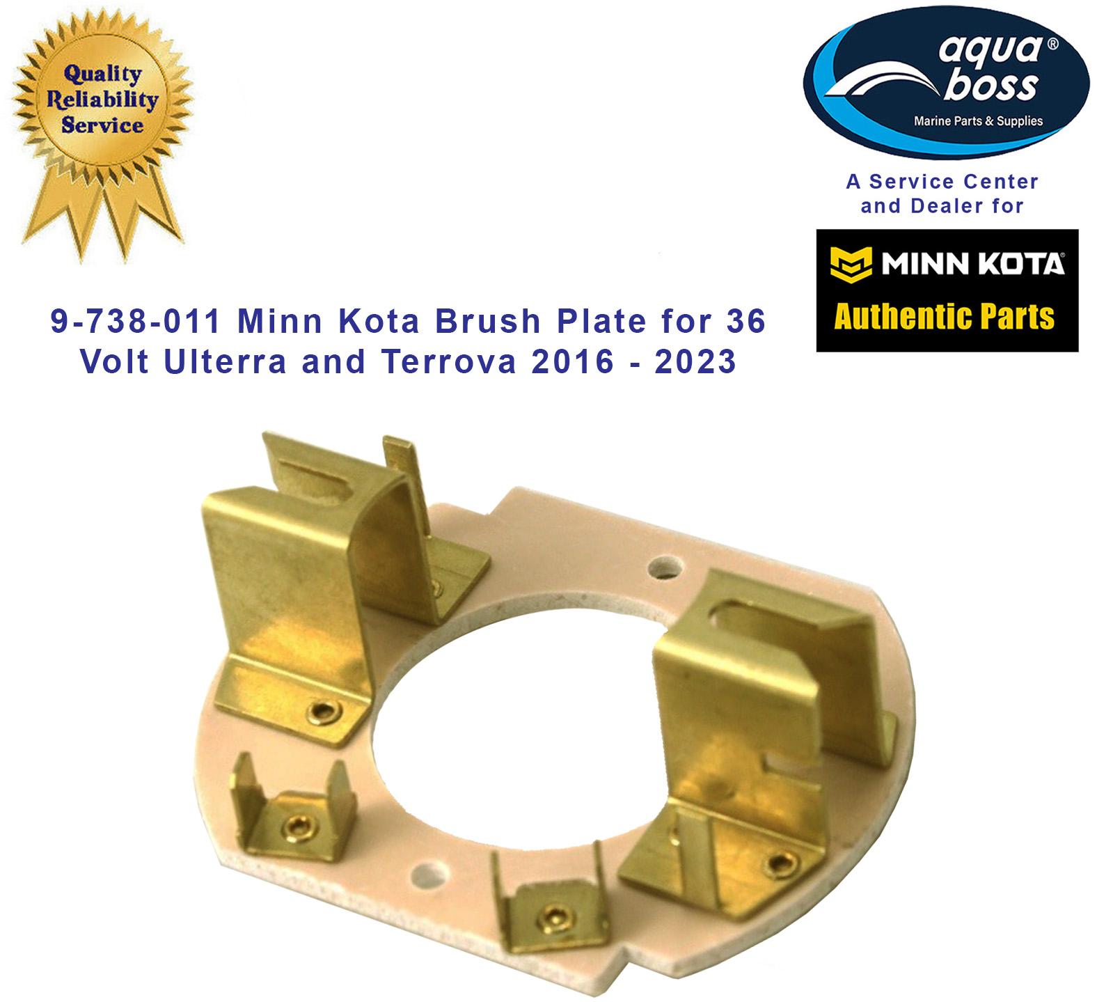 Minn Kota 9-738-011 Brush Plate for 36 Volt Ulterra and Terrova 2016 - 2023