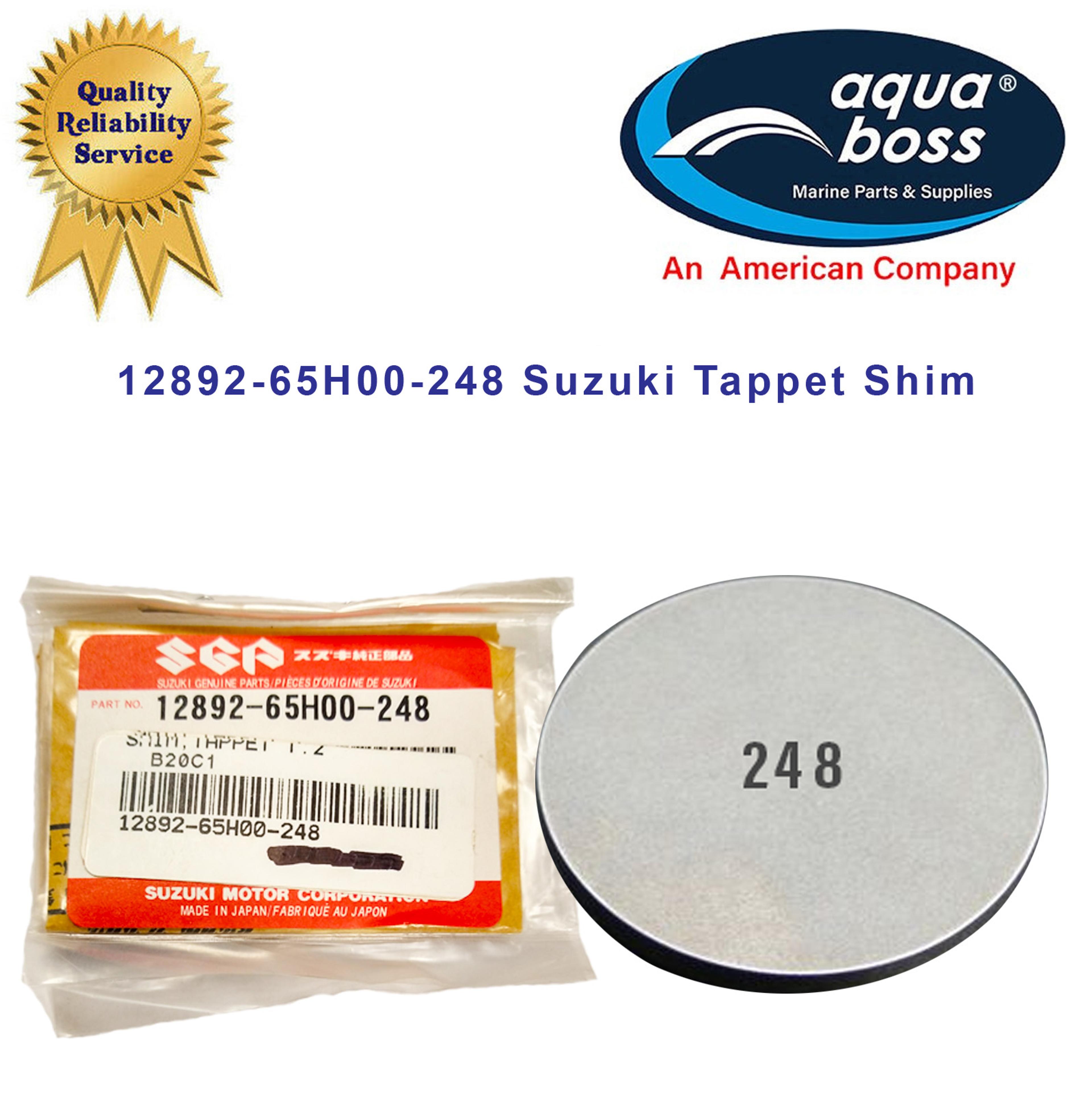 Tappet Shim Suzuki 12892-65H00-248