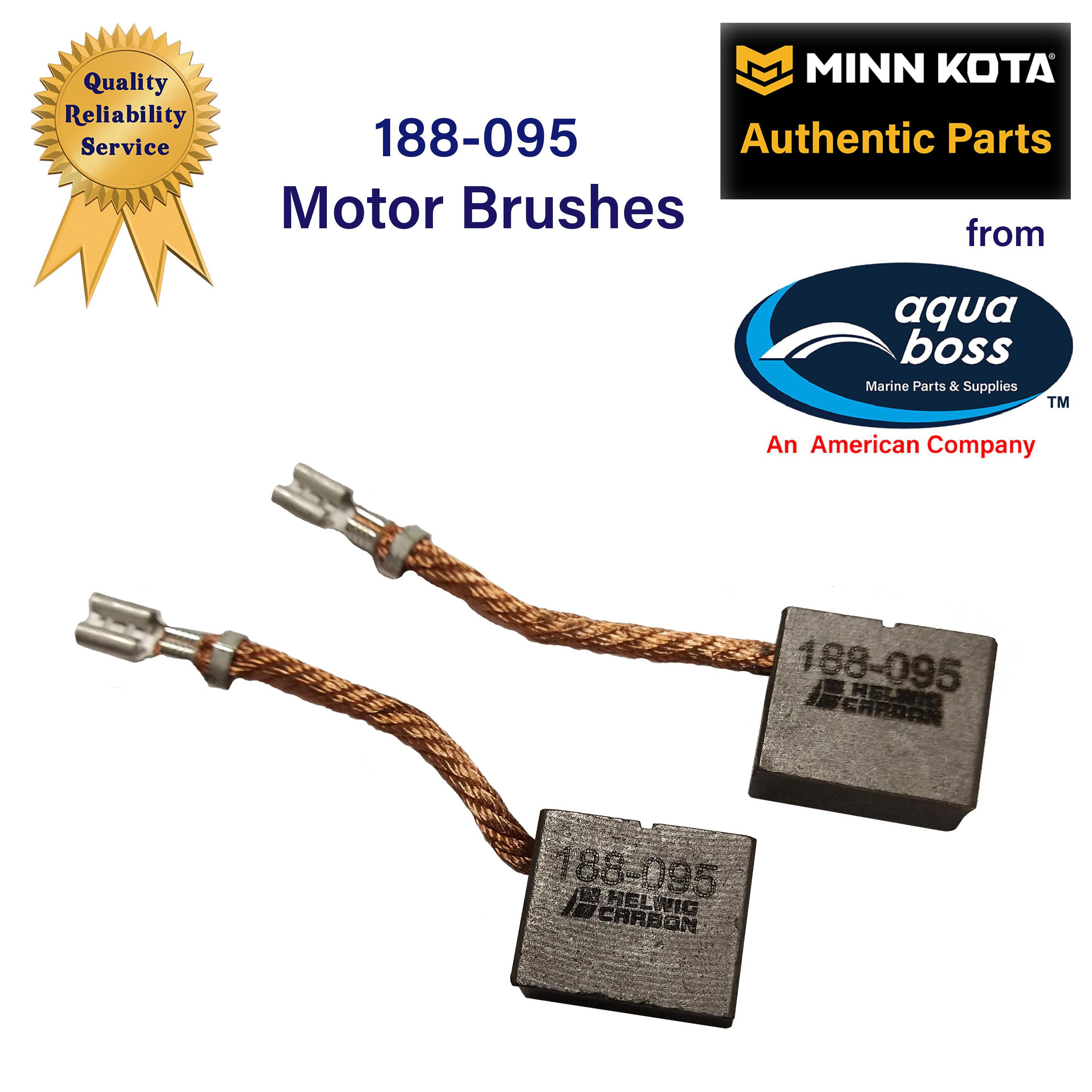188-095 Minn Kota Motor Brush for 36 Volt Trolling Motor 1 Pair