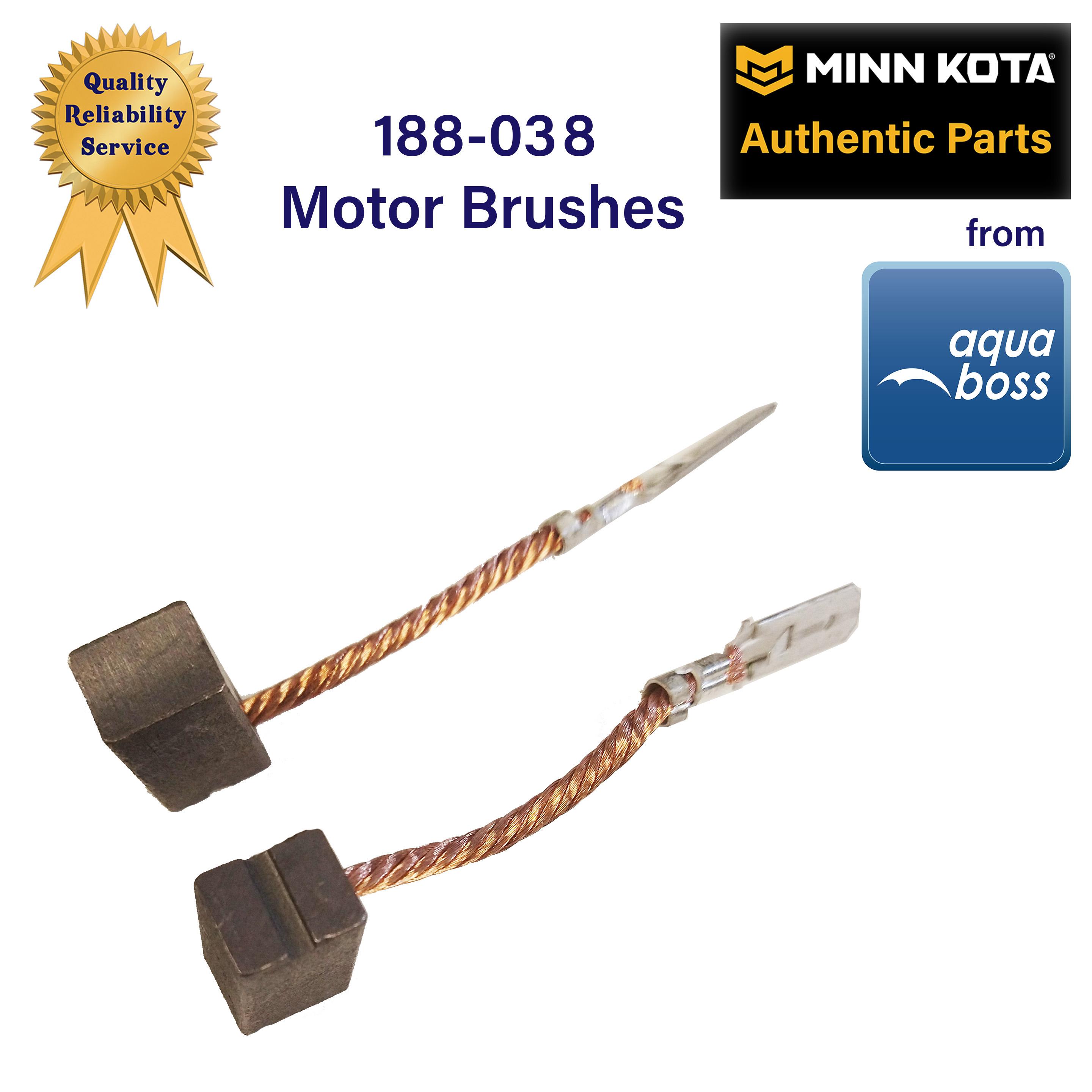 188-038 Brushes for Minn Kota Trolling Motor Set of 2