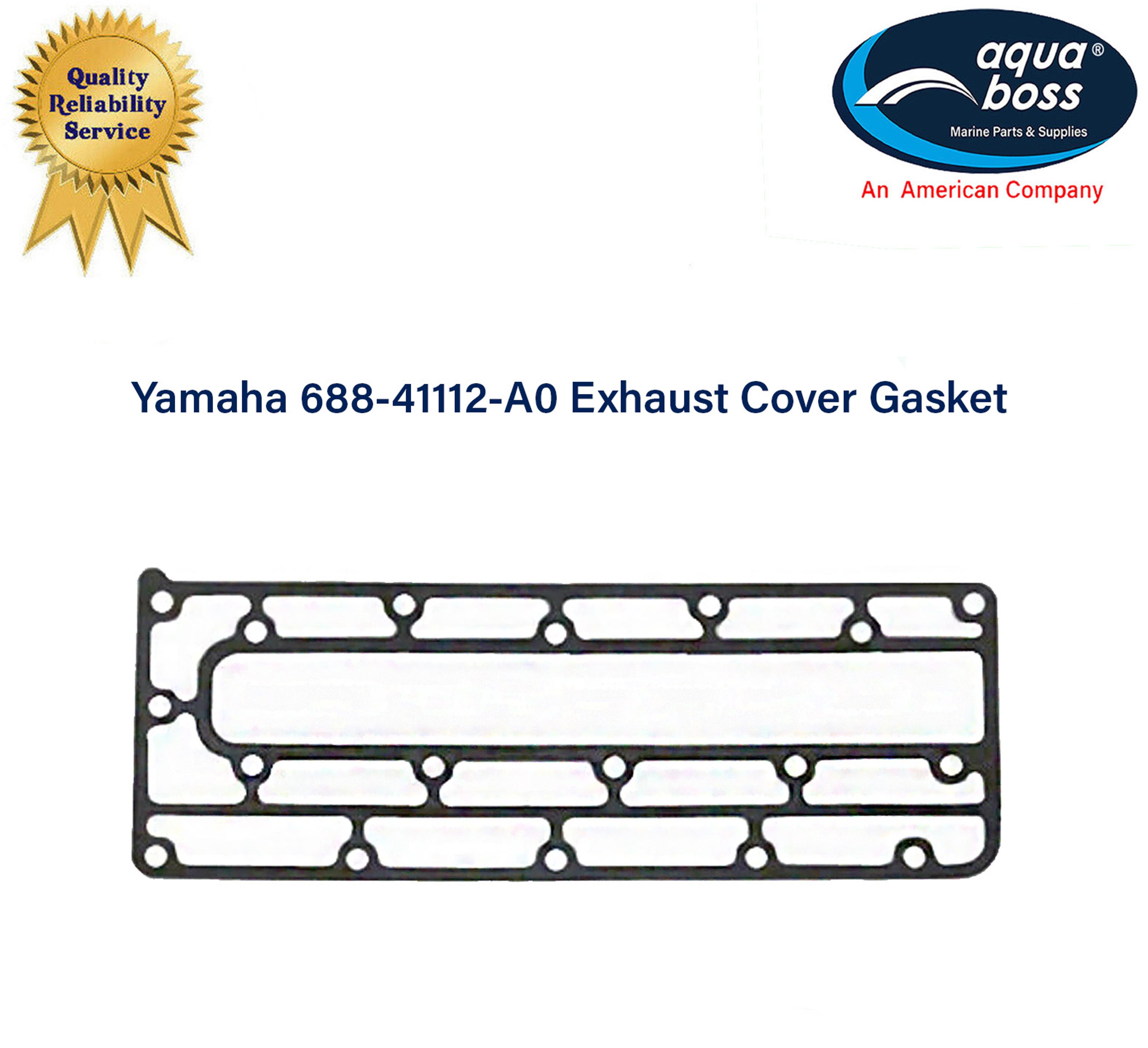 Yamaha 688-41112-A0 Exhaust Cover Gasket