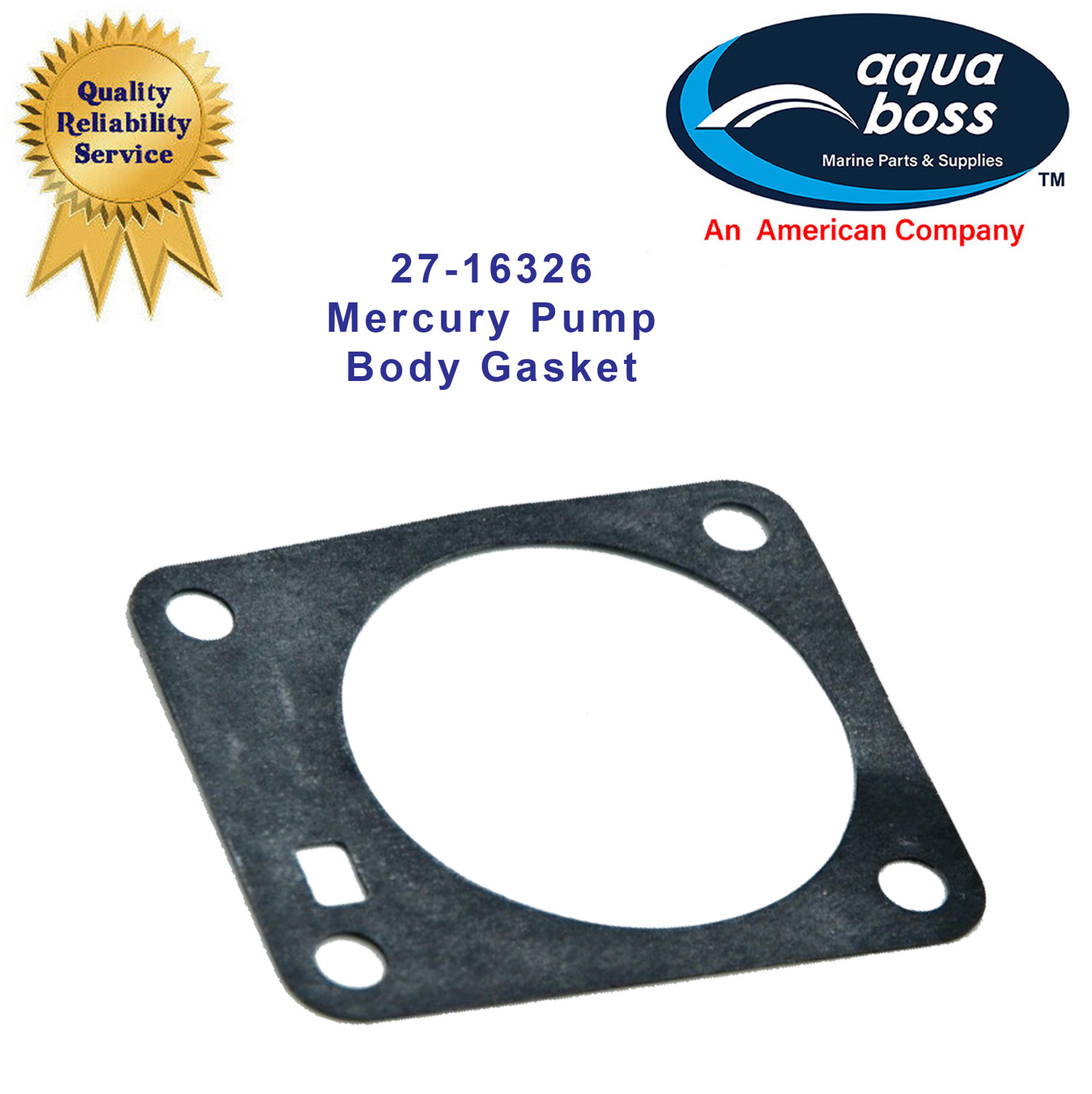 27-16326 Pump Body Gasket Quicksilver Mercury