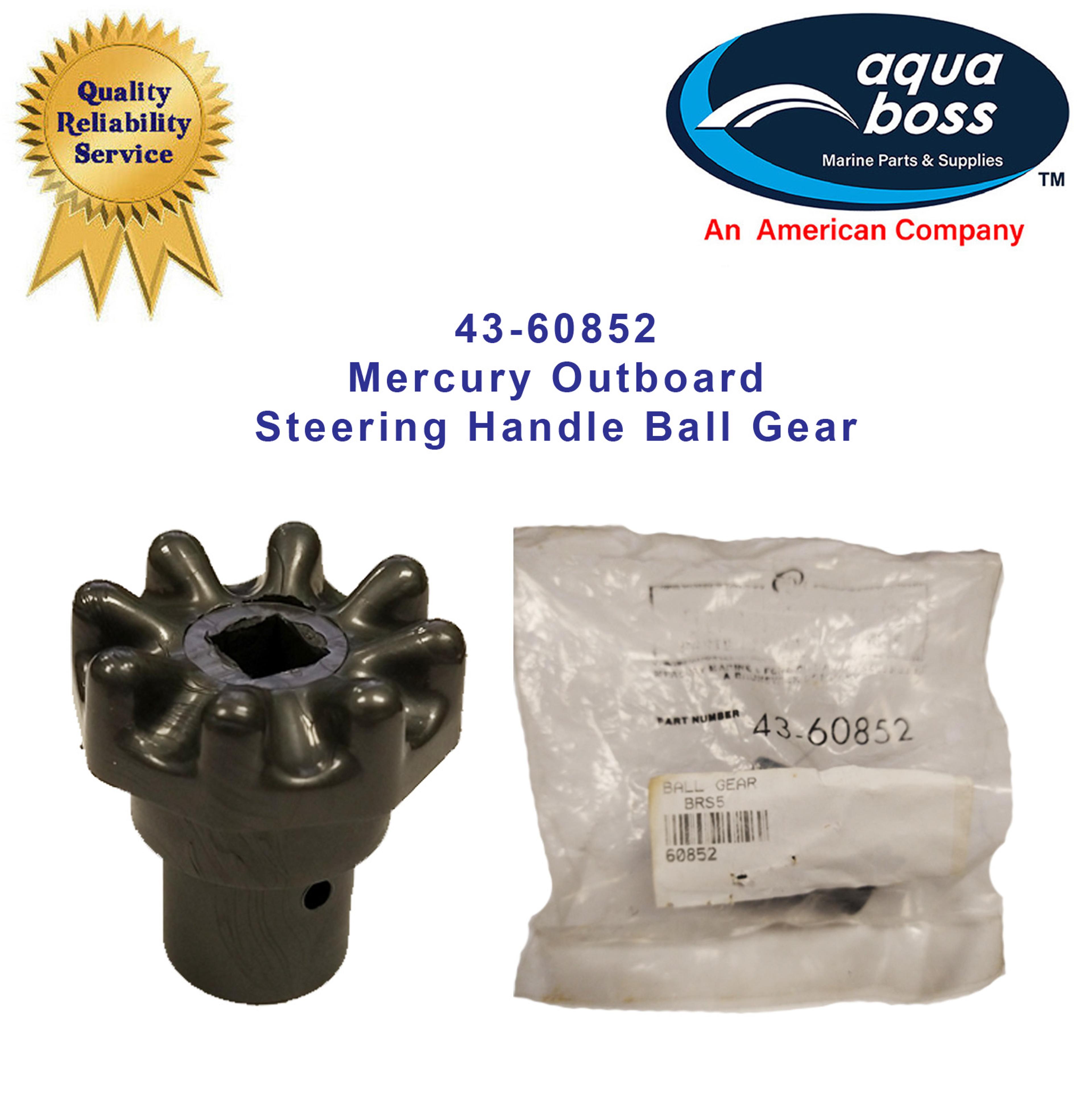 43-60852 Steering Handle Ball Gear Quicksilver Mercury