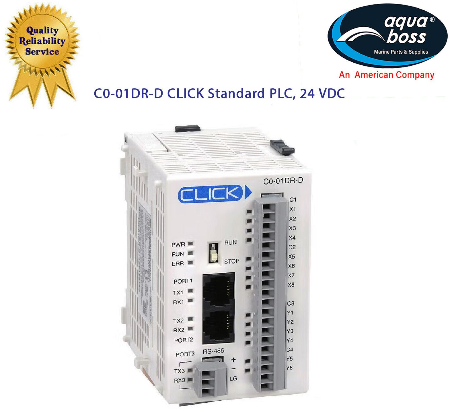 C0-01AC CLICK AC power supply 100-240 VAC nominal input 24 VDC