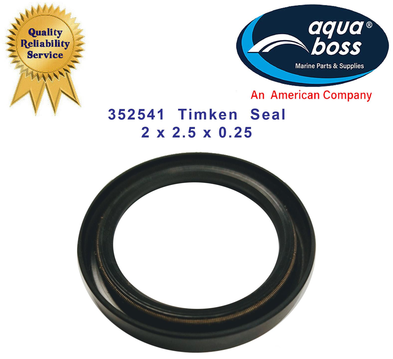 352541 Timken Nitrile Oil Seal 2 x 2.5 x 0.25
