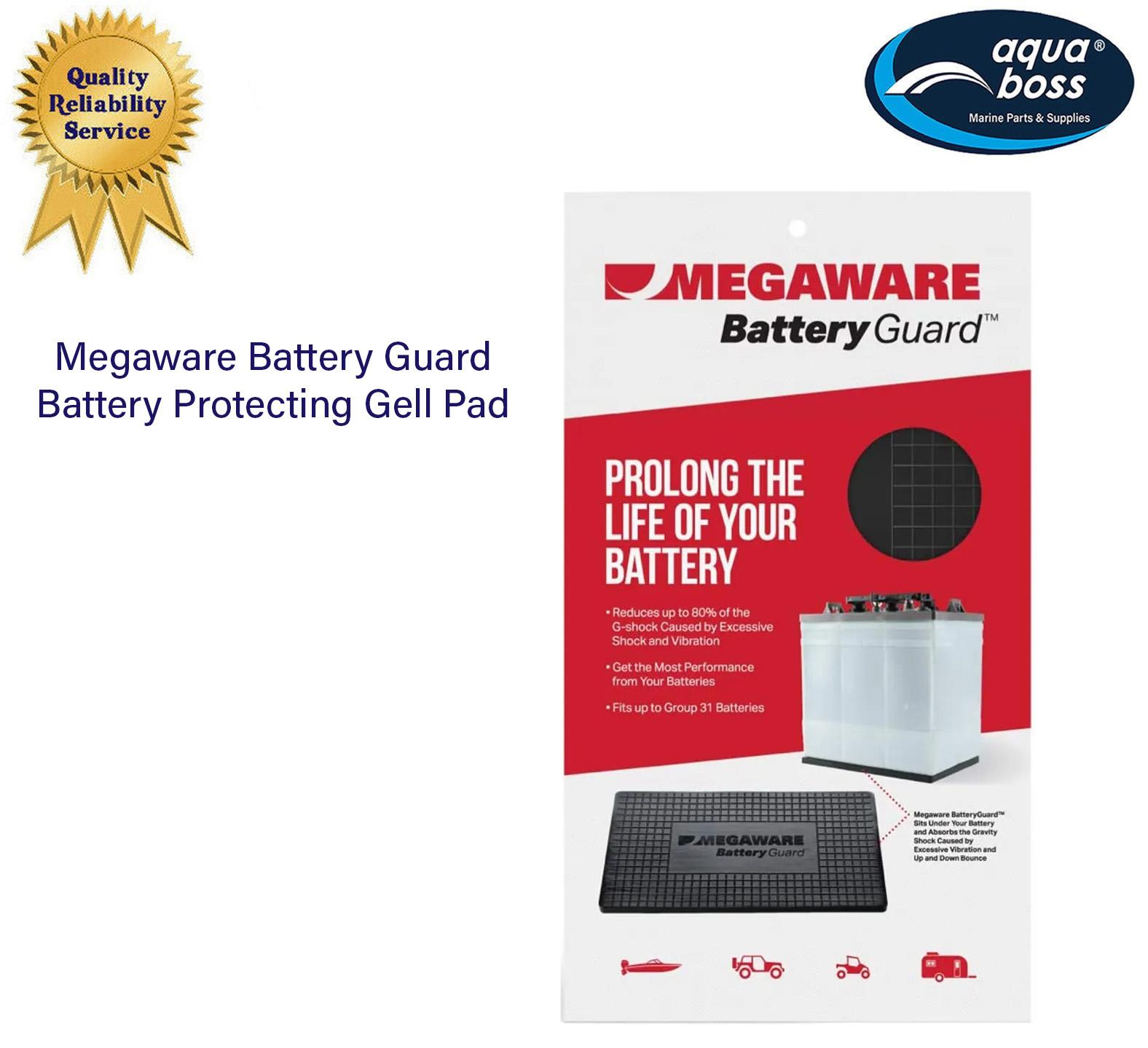Megaware Battery Protecting Gel Pad Saves Batteries From a Rough Ride