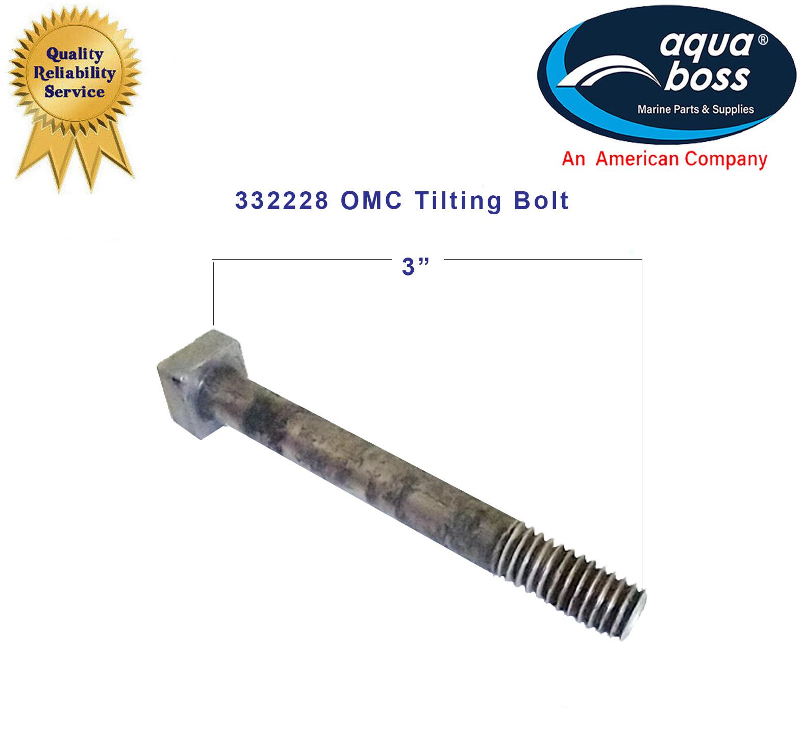 332228 Johnson Evinrude OMC Tilting Bolt