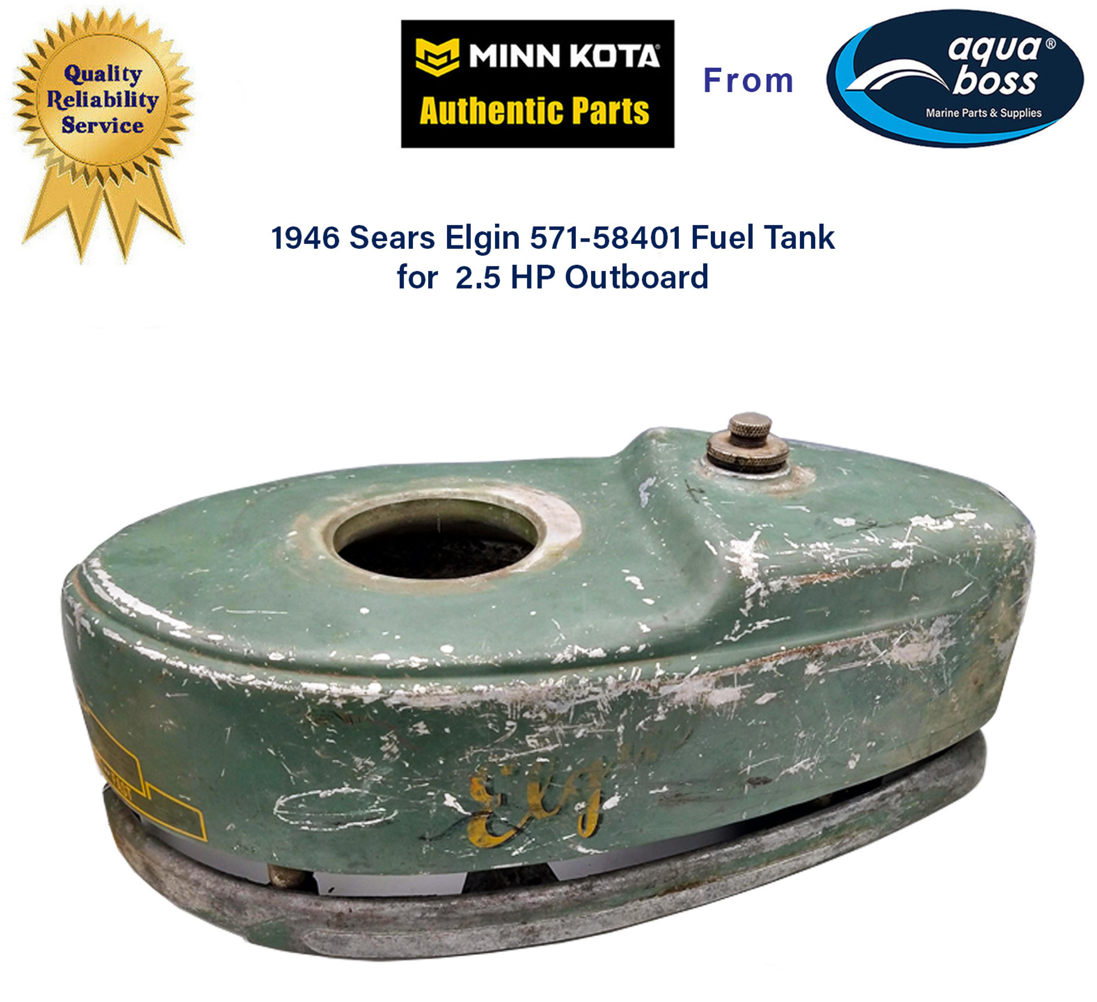 1946 Sears Elgin 571-58401 Fuel Tank for 2.5 HP Outboard
