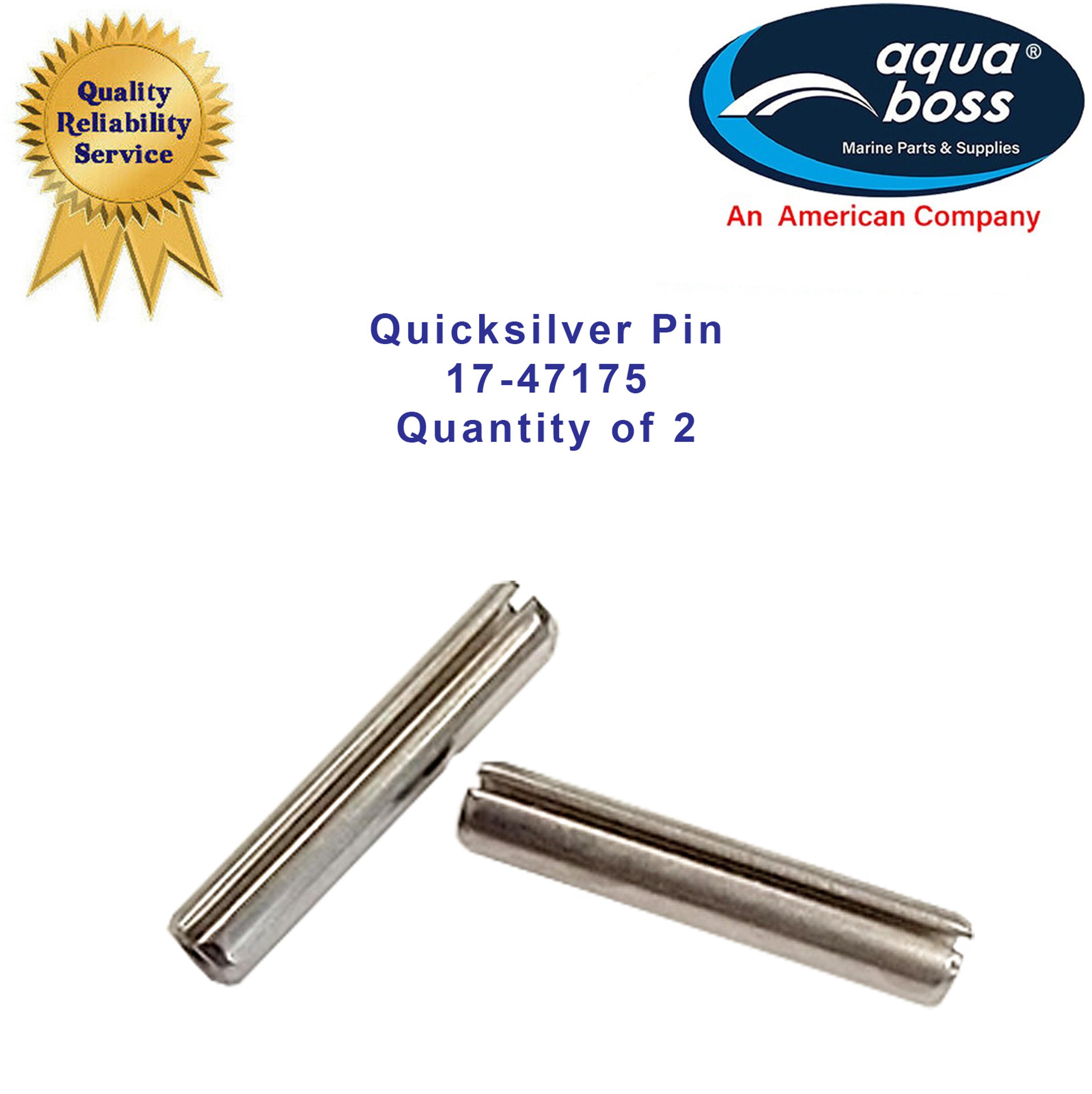 Pin 17-47175 Quantity of 2 Quicksilver