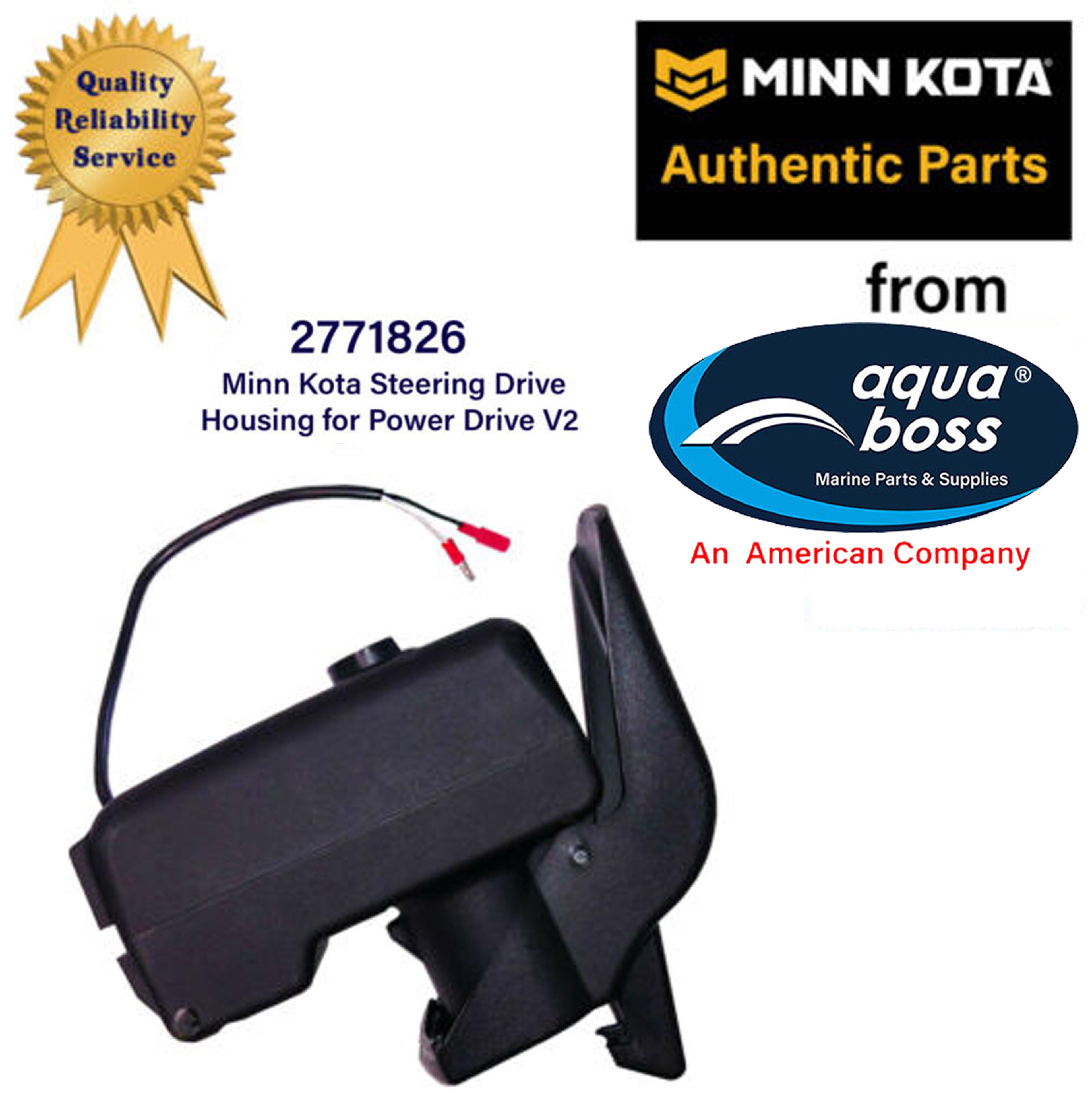 2771826 Minn Kota Steering Housing Power Drive V2 with Latch 12 and 24 Volt