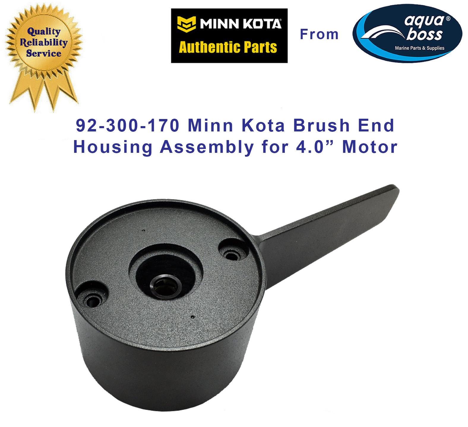 92-300-170 Minn Kota Brush End Housing Assembly for 4.0” Motor With Seal Kit.