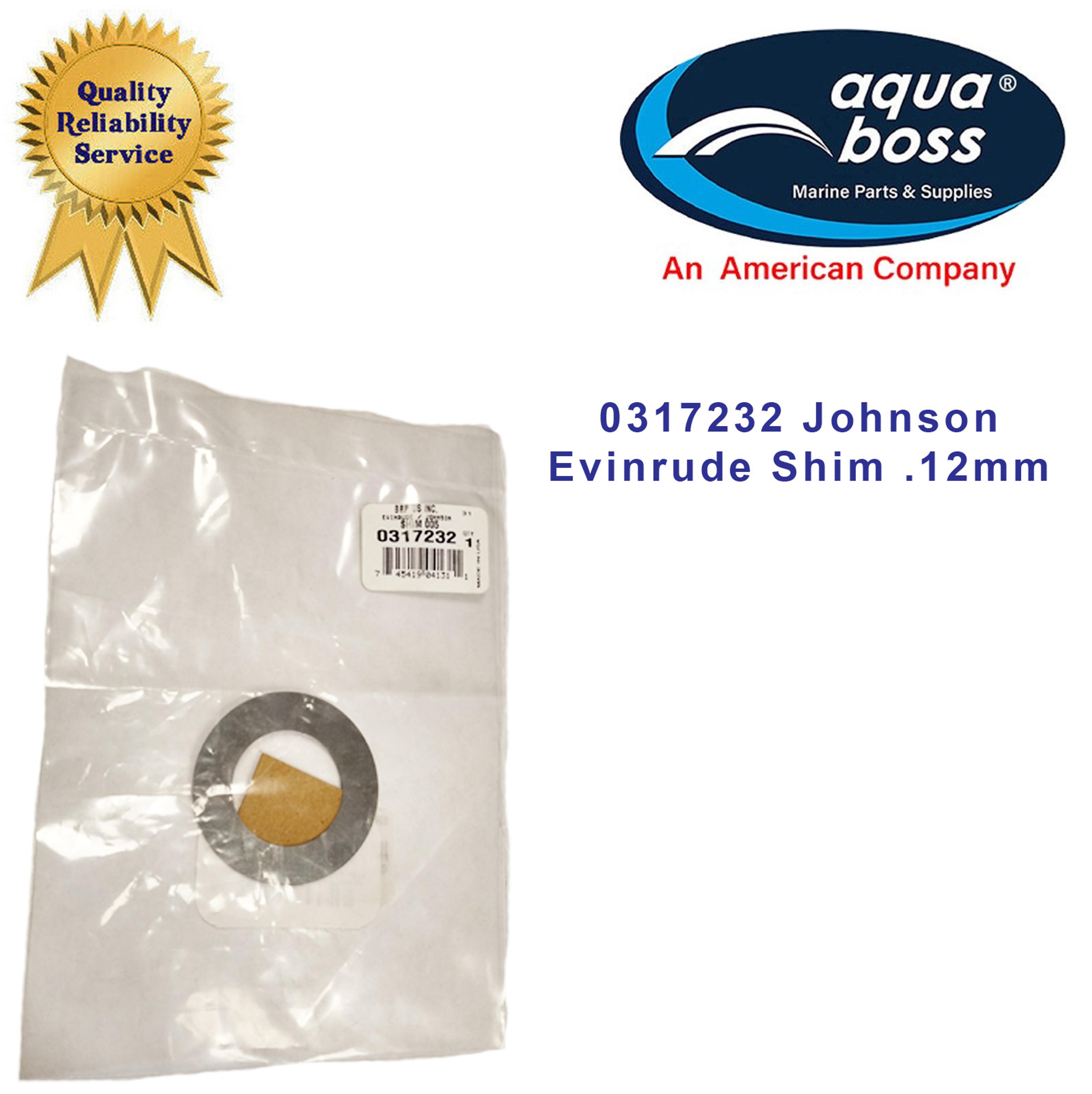 Shim .12mm 0317232 Johnson Evinrude