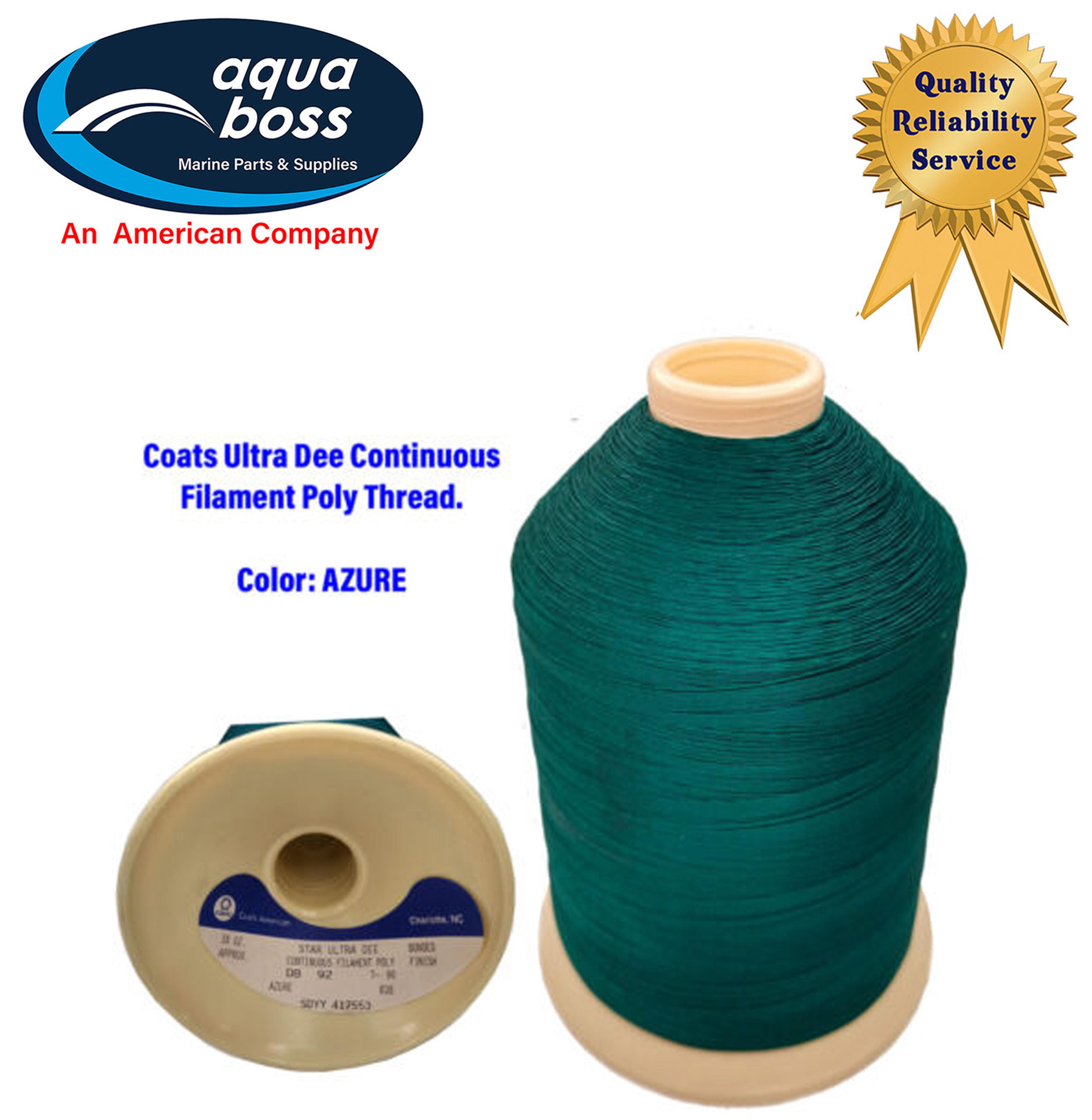 Coats Upholstery Supply Thread Boat and Seat Covers Sails Canvas Tarps Awnings