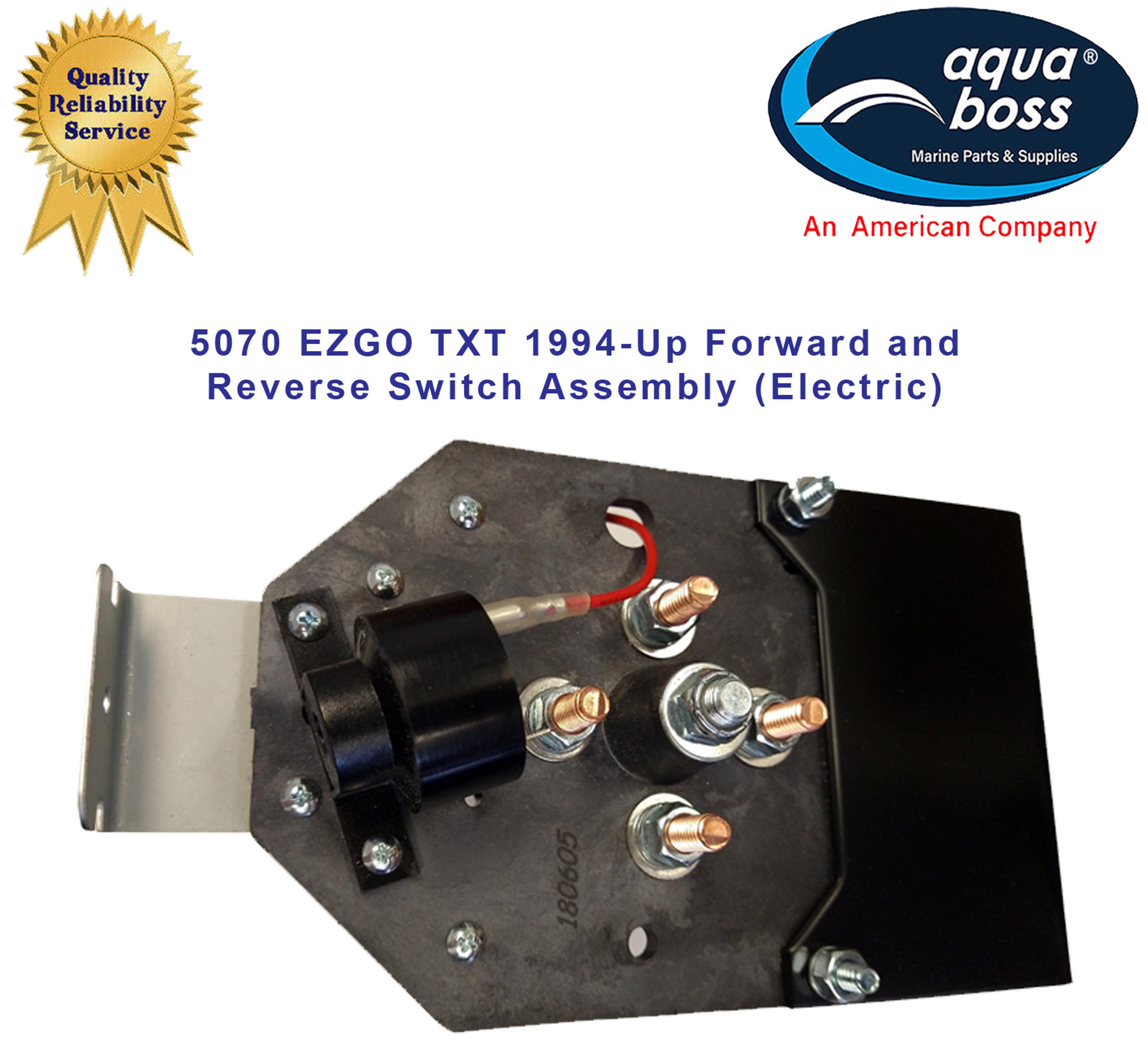 5070 EZGO TXT Forward and Reverse Switch Assembly 1994 and Up Electric