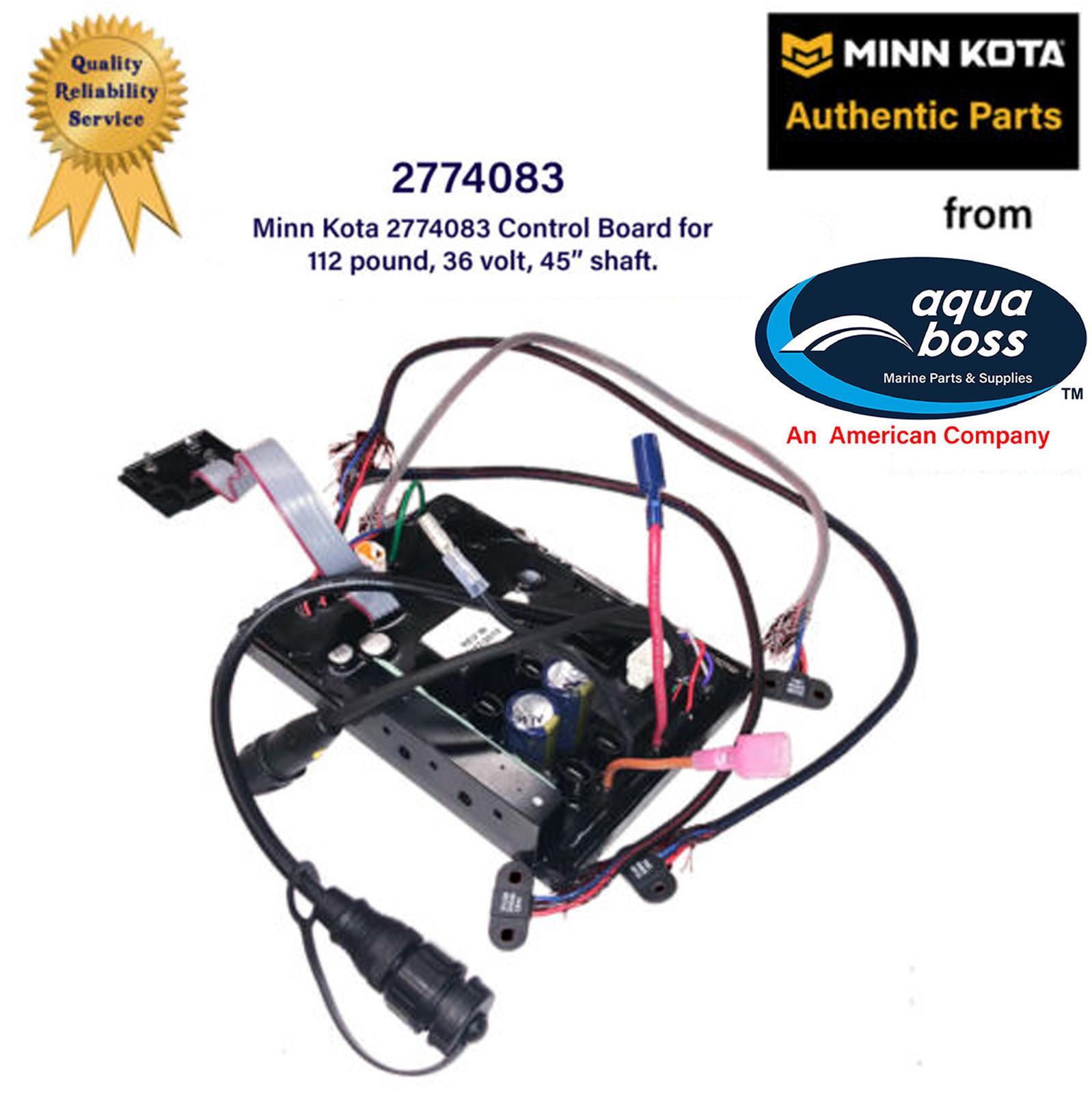 Control Board 2774083 Ulterra Minn Kota 112 lb 36 Volt 45" Shaft No Auto Pilot