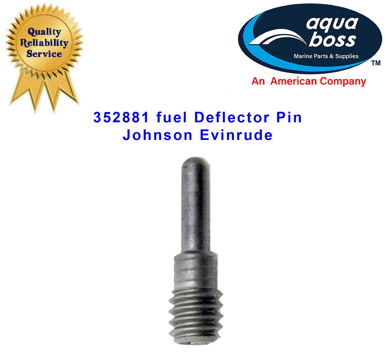 Fuel Deflector Pin 352881 Johnson Evinrude