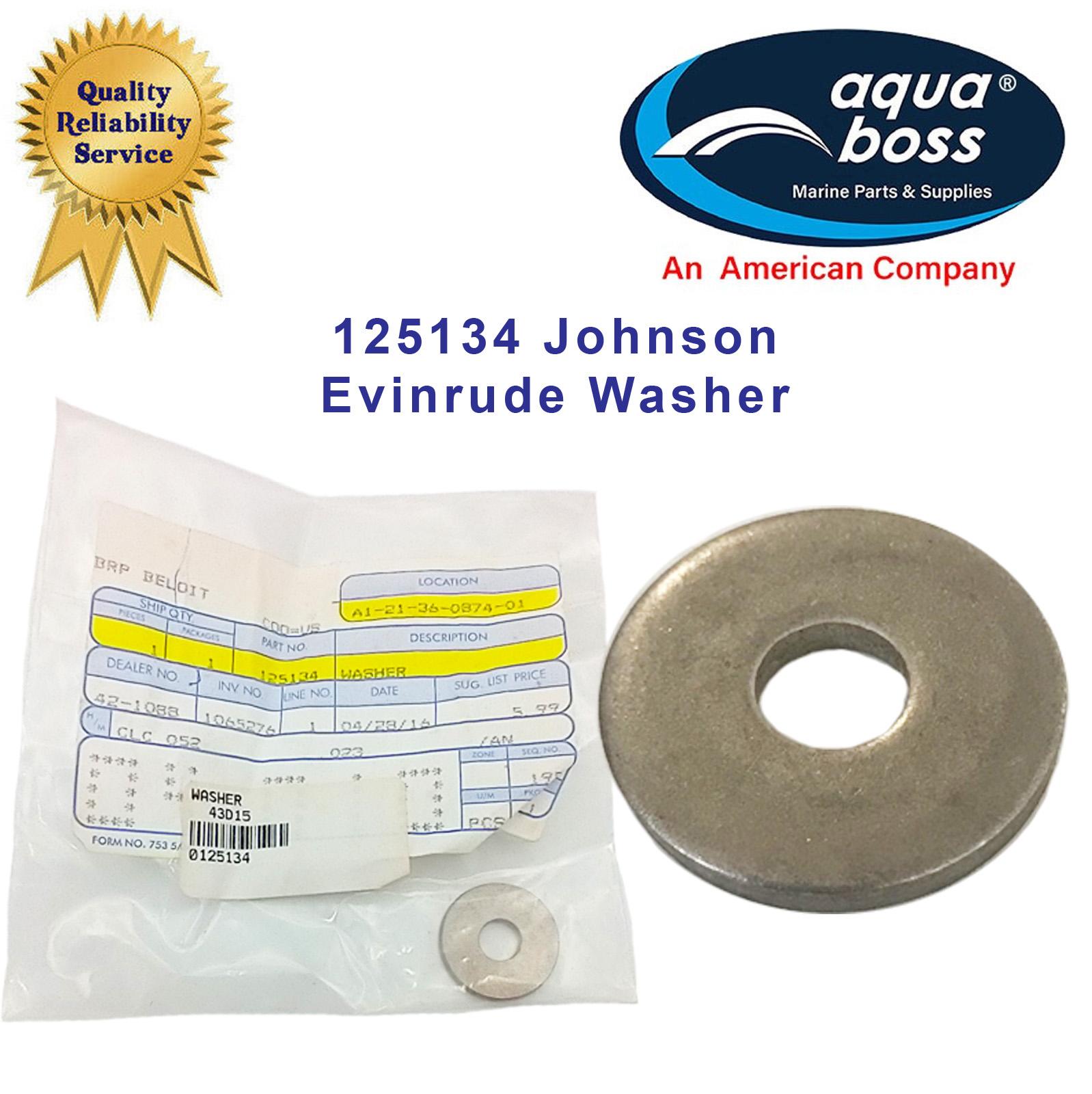 Washer 125134 OMC Johnson Evinrude