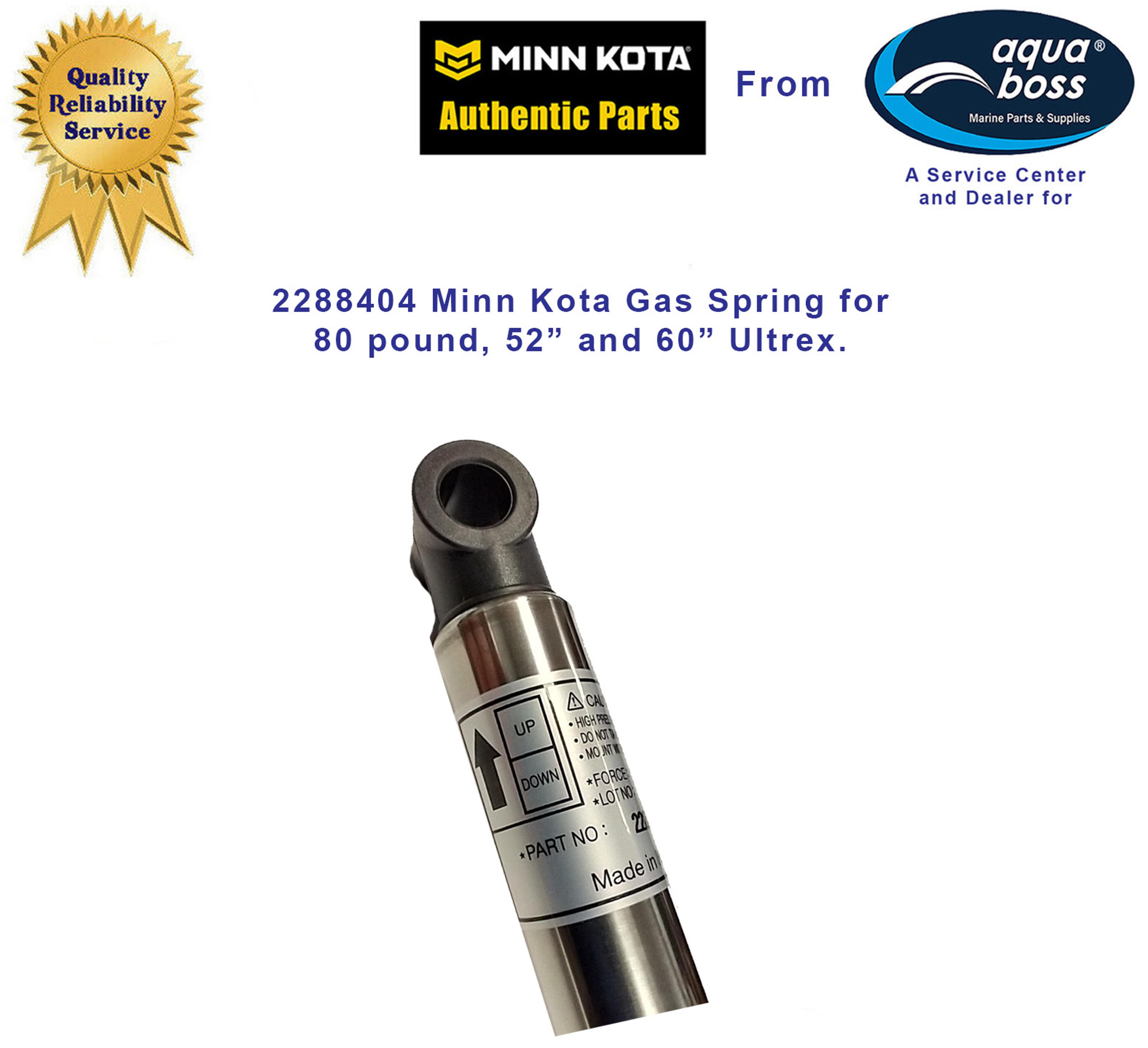 2288404 Minn Kota Ultrex Gas Cylinder Spring 52 inch to 60 inch 24 Volt OEM Part