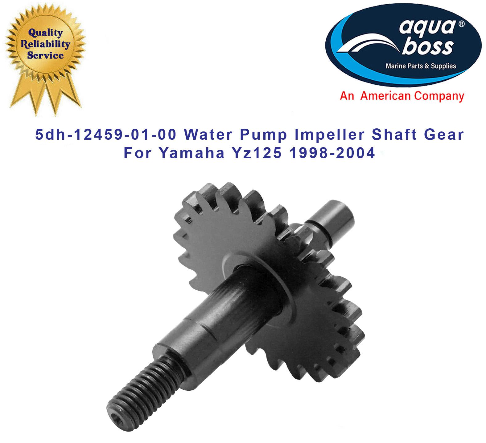 5DH1245901 Water Pump Impeller Shaft Gear For Yamaha Yz125 1998-2004