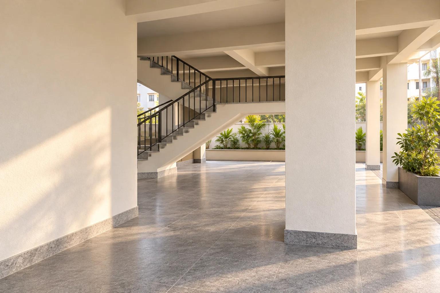 Stair lobby