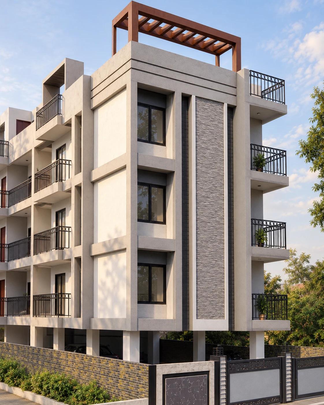 Vijaya Residency facade