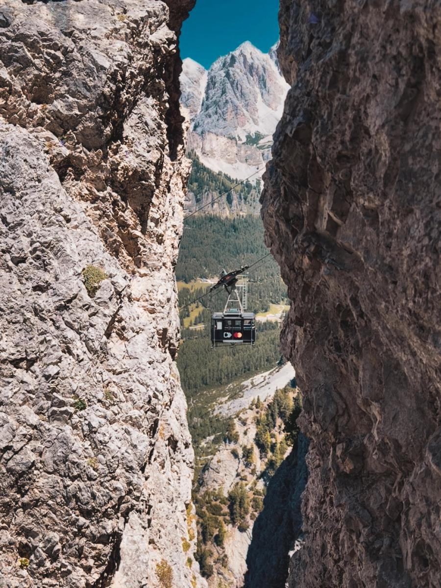 Faloria Cable Car from Sci Club 18