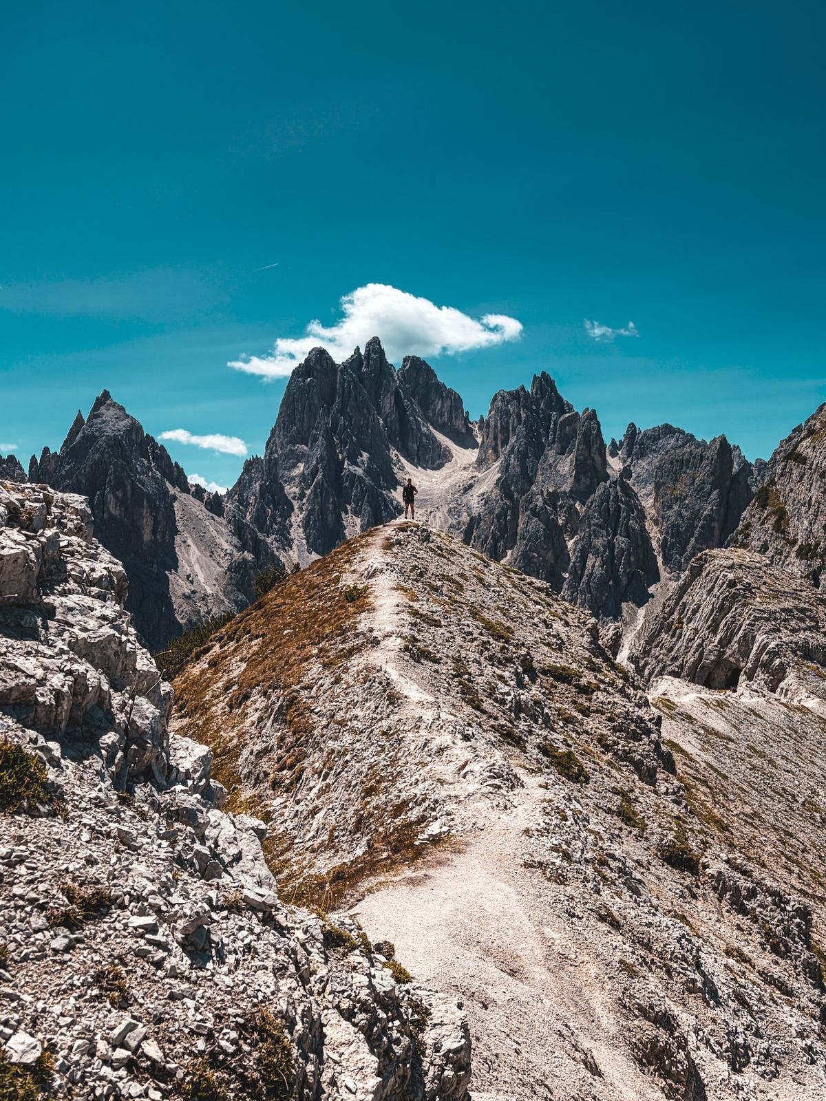 An alternative viewpoint of Cadini di Misurina