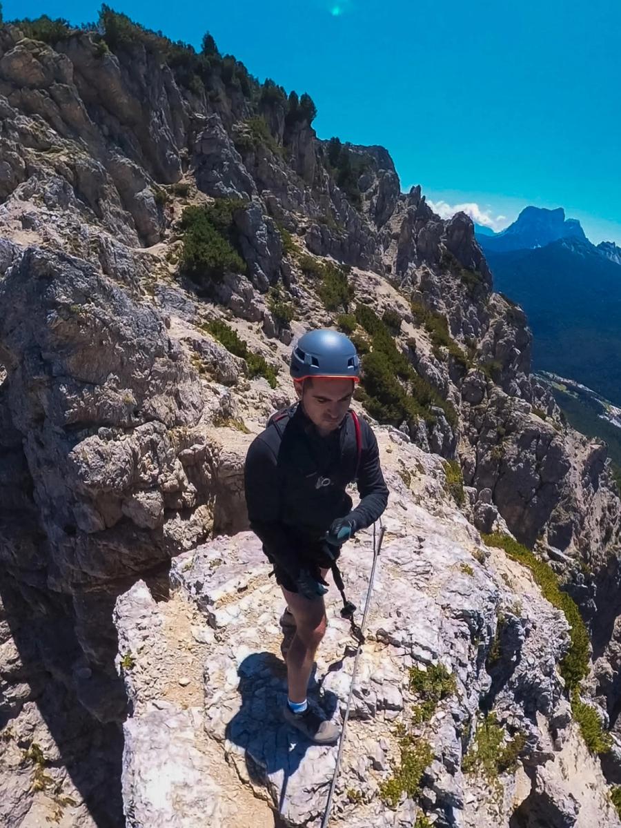 The Sci Club via ferrata in Cortina d'Ampezzo 
