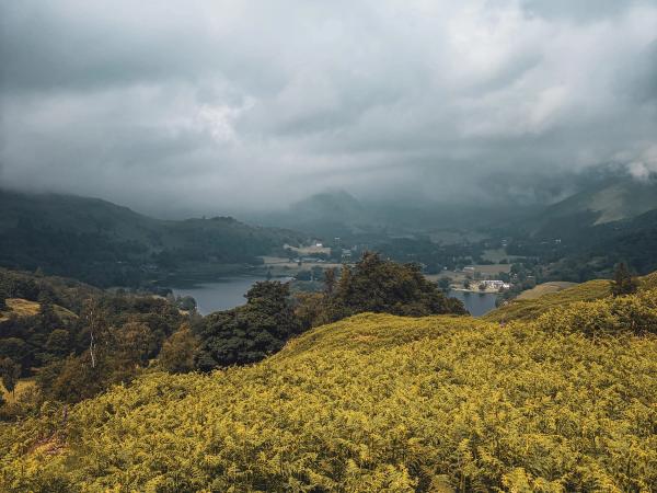 Loughrigg Fell and Silver How: When the Rain Stops and the Lakes Appear