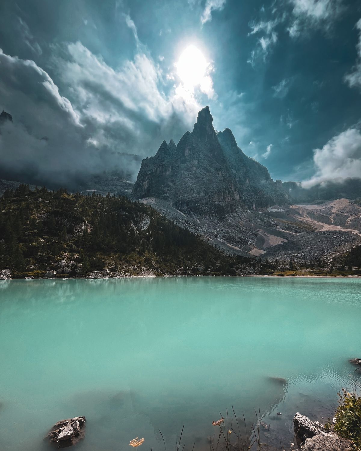 Lago di Sorapis, the Dolomites glacial jewel