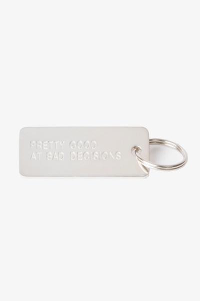 Sterling Silver Keytag