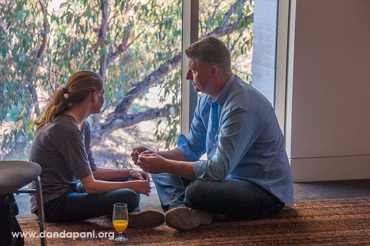 One member brought his 10-year-old daughter to the workshop. It was very inspiring to see Dad and daughter share their appreciation for one another.